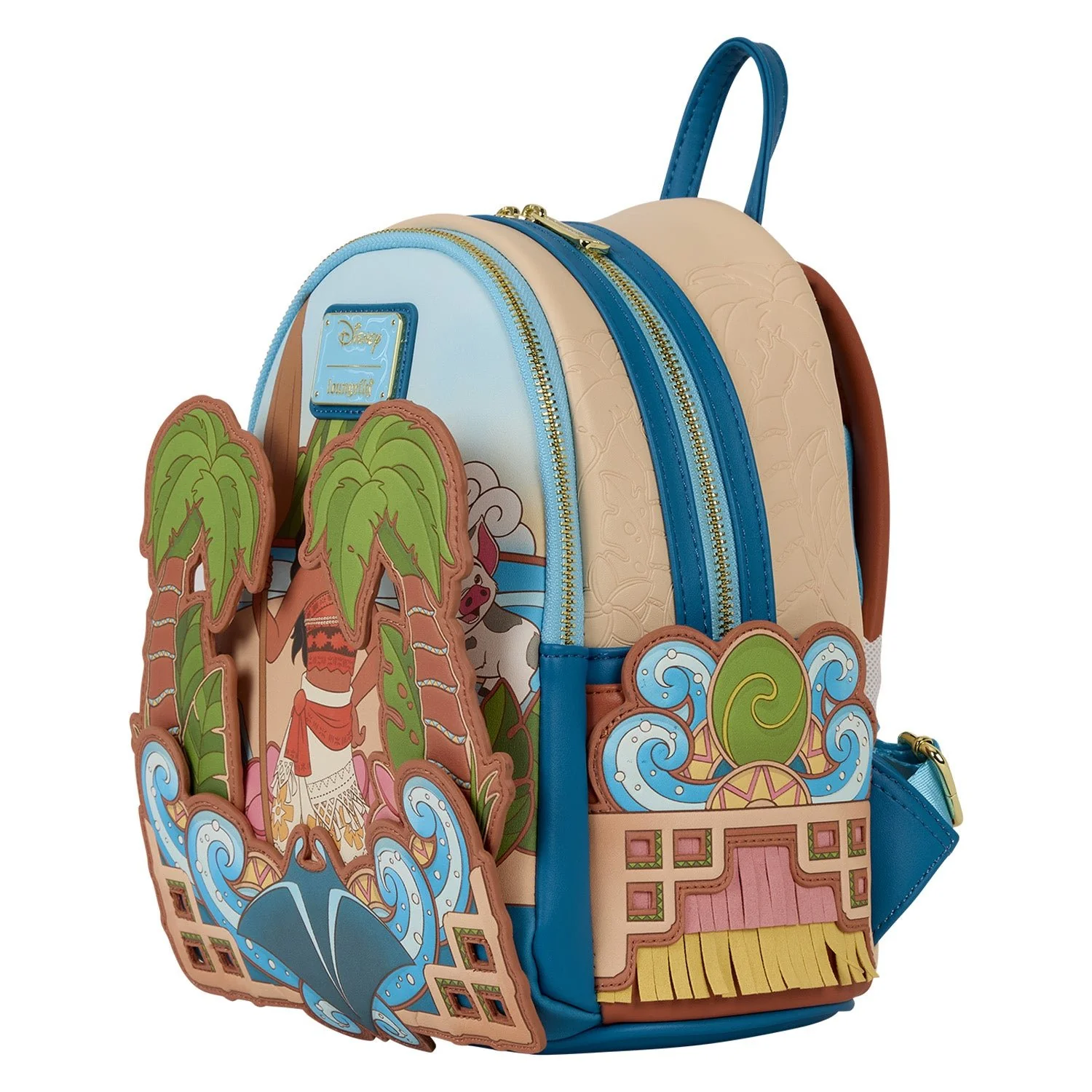 Loungefly x Disney Moana Island Spirit Mini Backpack - Image 4