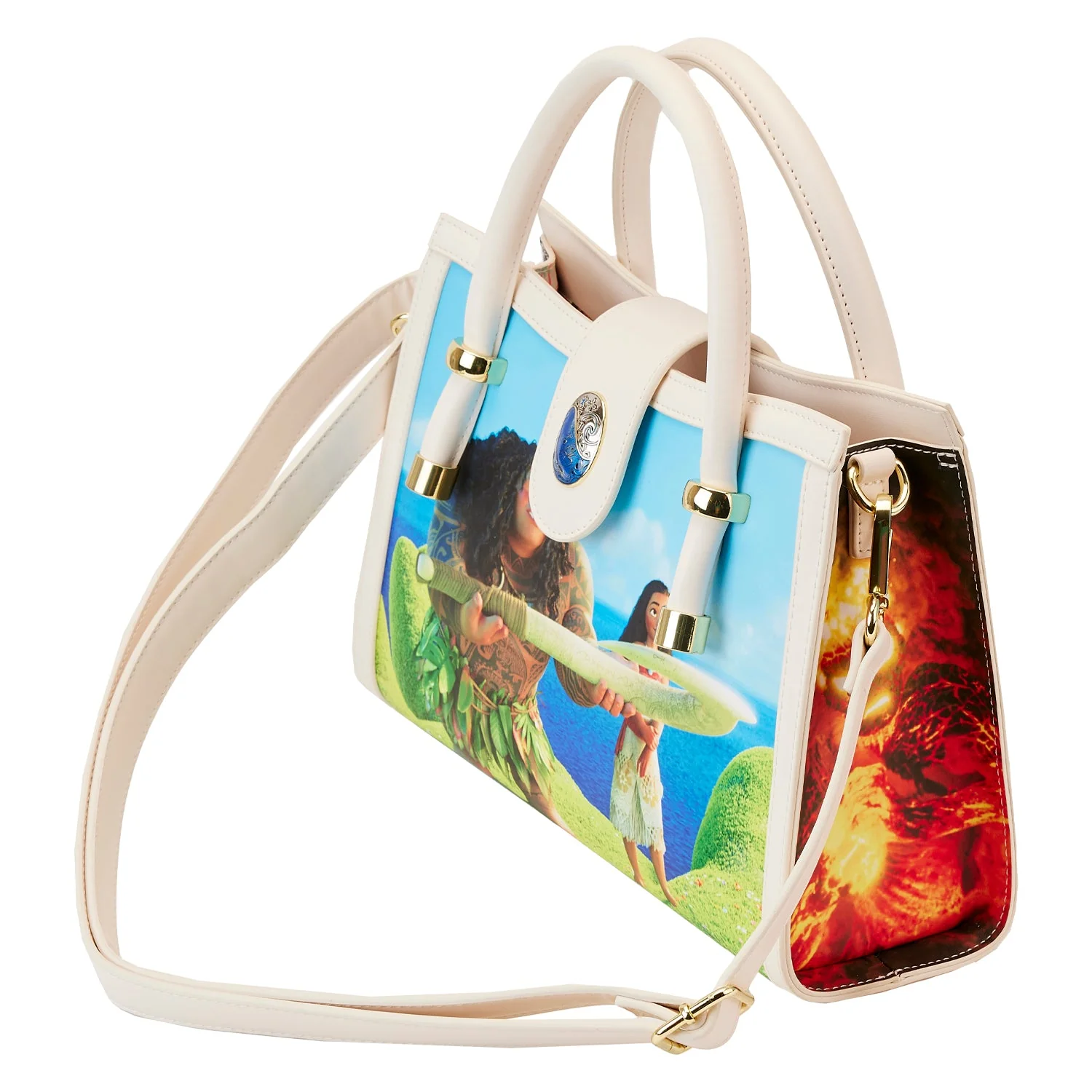 Loungefly x Disney Moana Princess Scene Crossbody Bag - Image 4