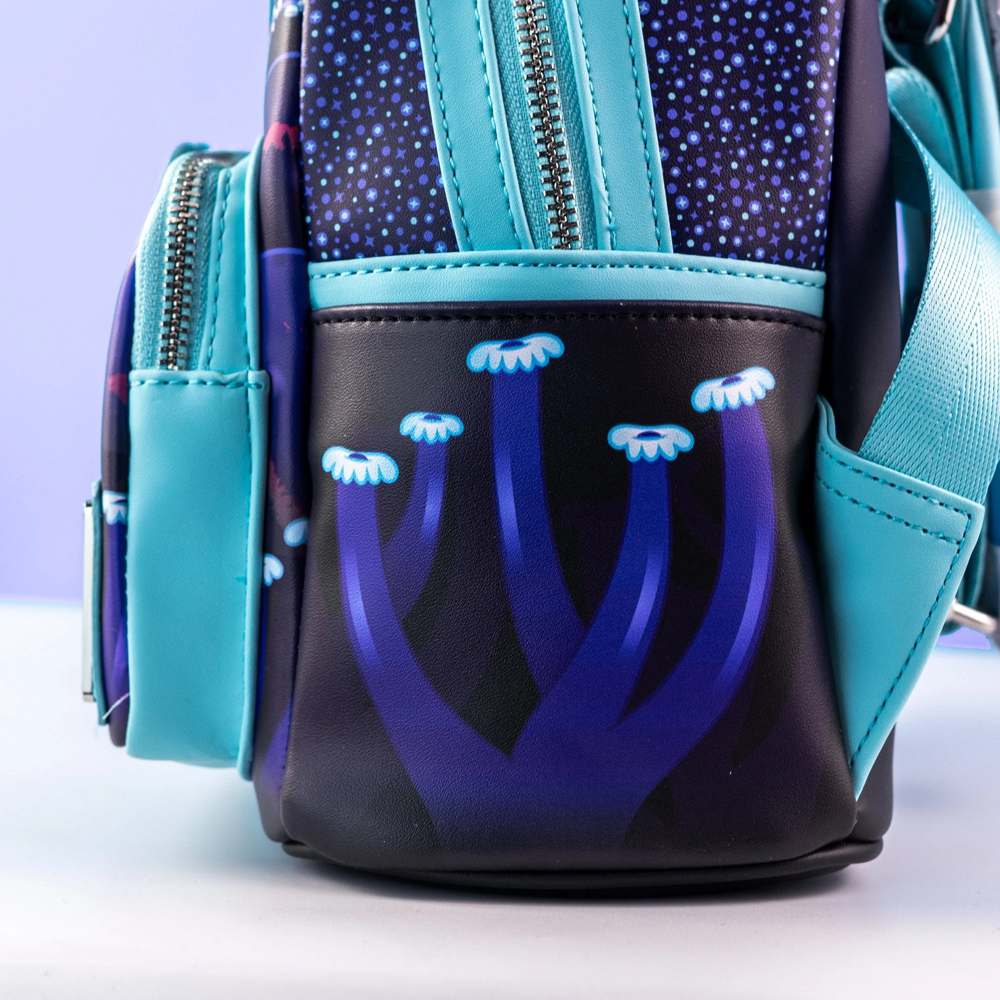 Loungefly x Disney Moana Tamatoa Vs Maui Mini Backpack - Image 4
