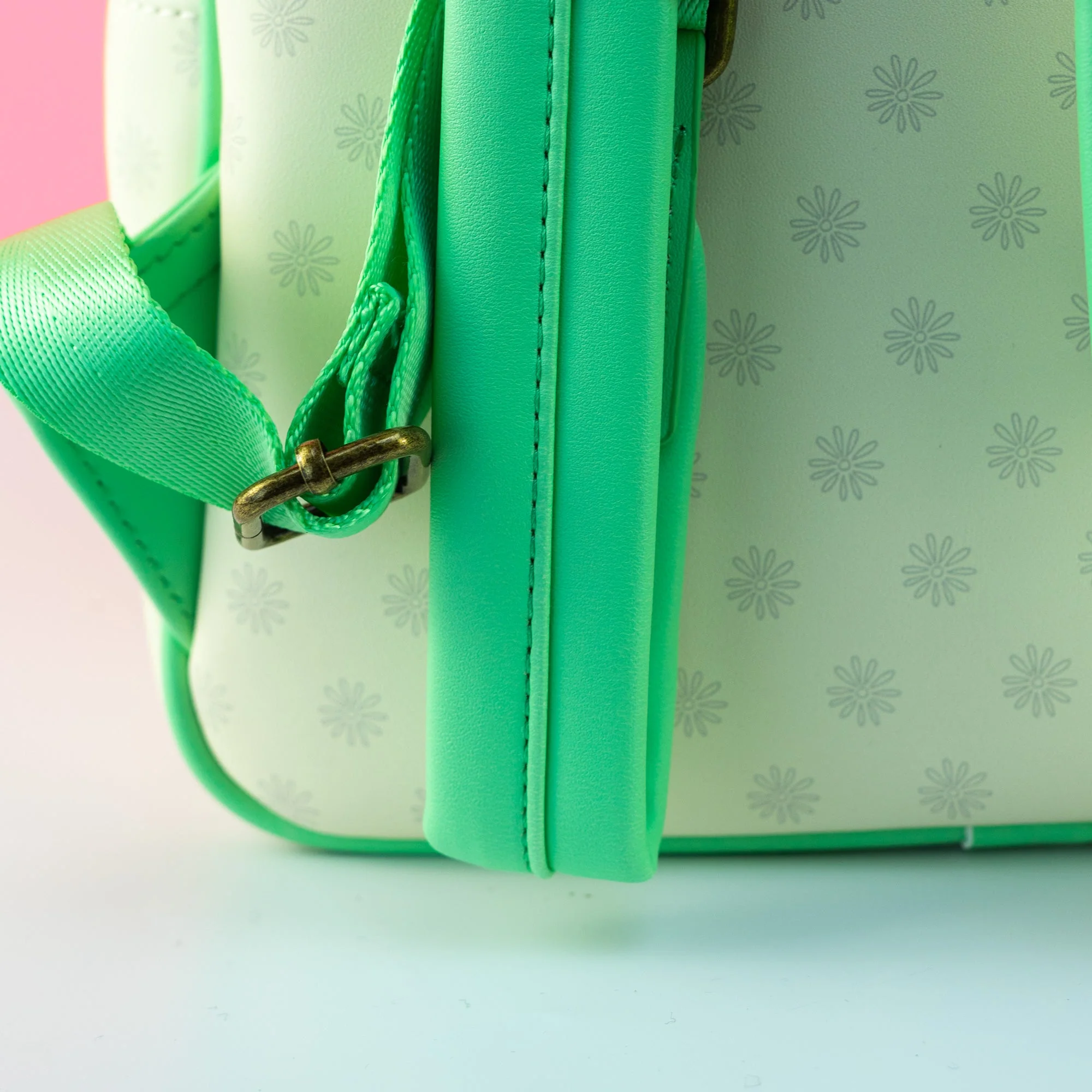 Loungefly x Disney Belle, Tiana and Ariel Floral Princesses Mini Backpack - Image 4