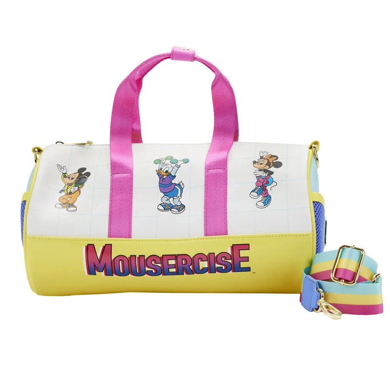 Loungefly x Disney Mousercise Duffle Bag - Image 3