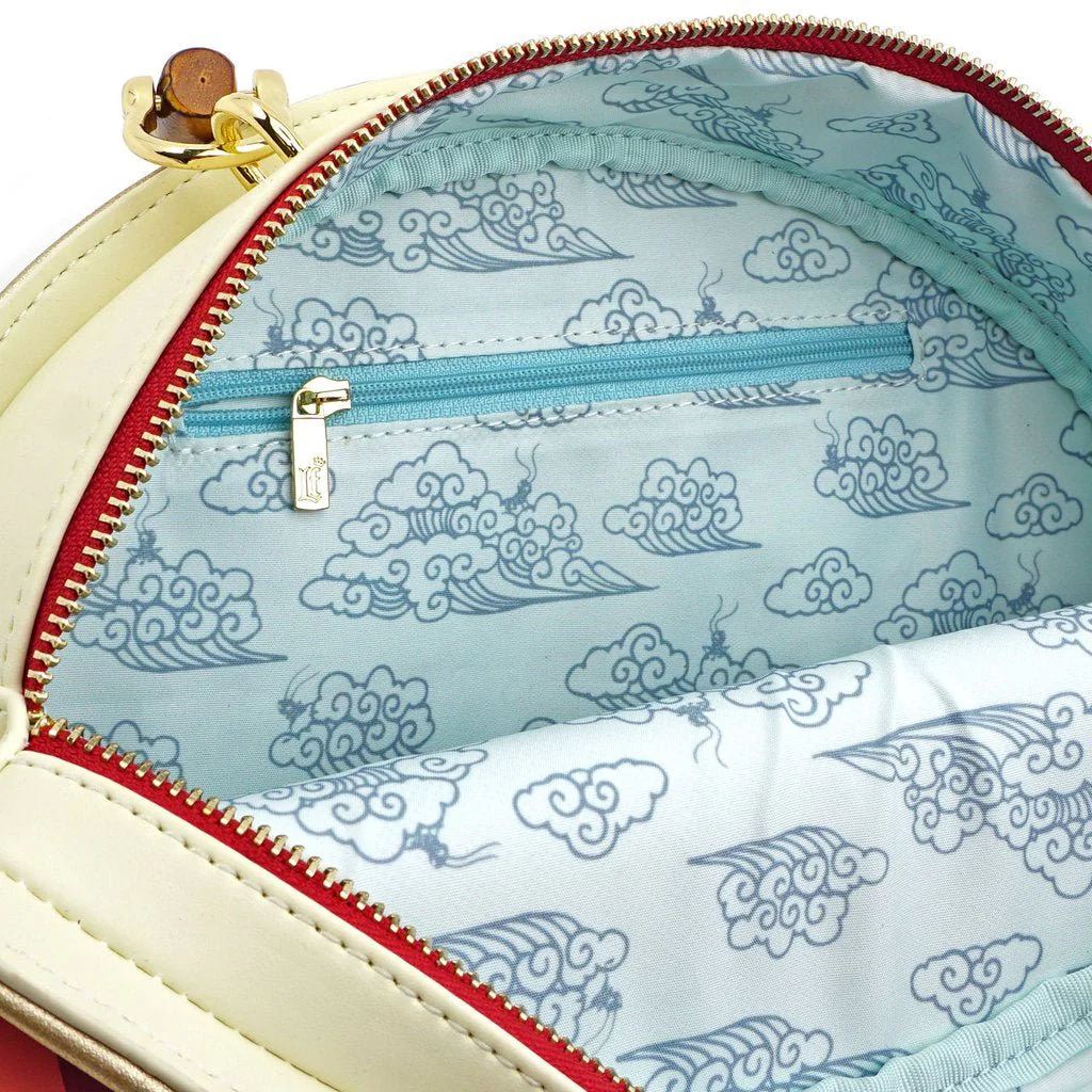 Loungefly X Disney Mulan Bamboo Handle Fan Handbag - Image 3