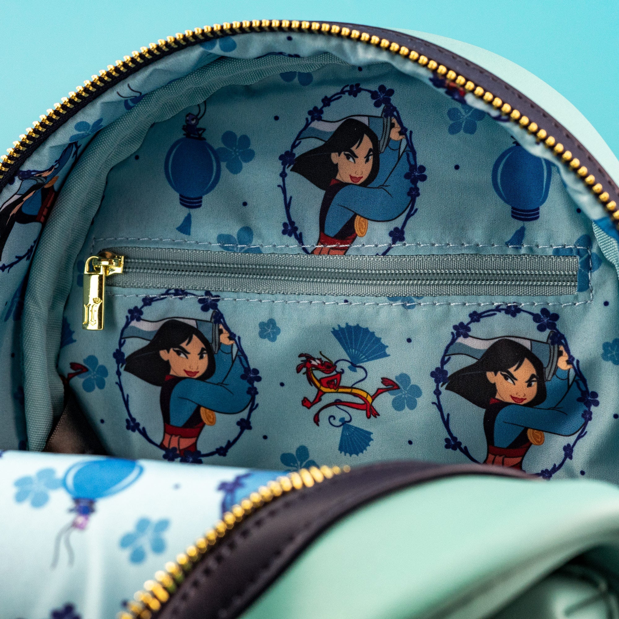 Loungefly x Disney Mulan Cosplay Mini Backpack - Image 8