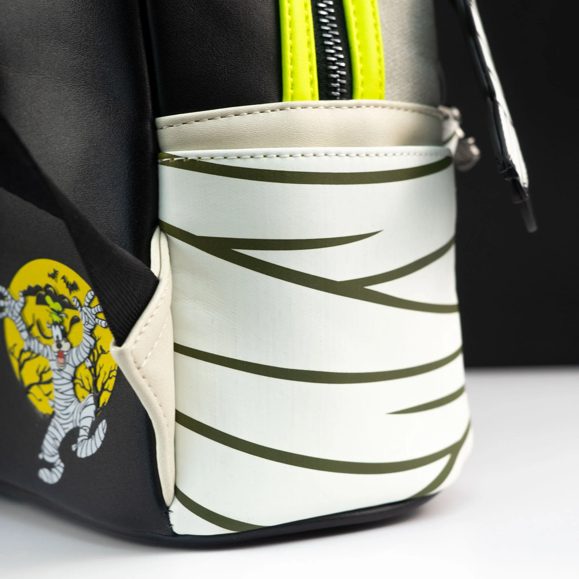 Loungefly x Disney Goofy Glow in the Dark Mummy Cosplay Mini Backpack - Image 4