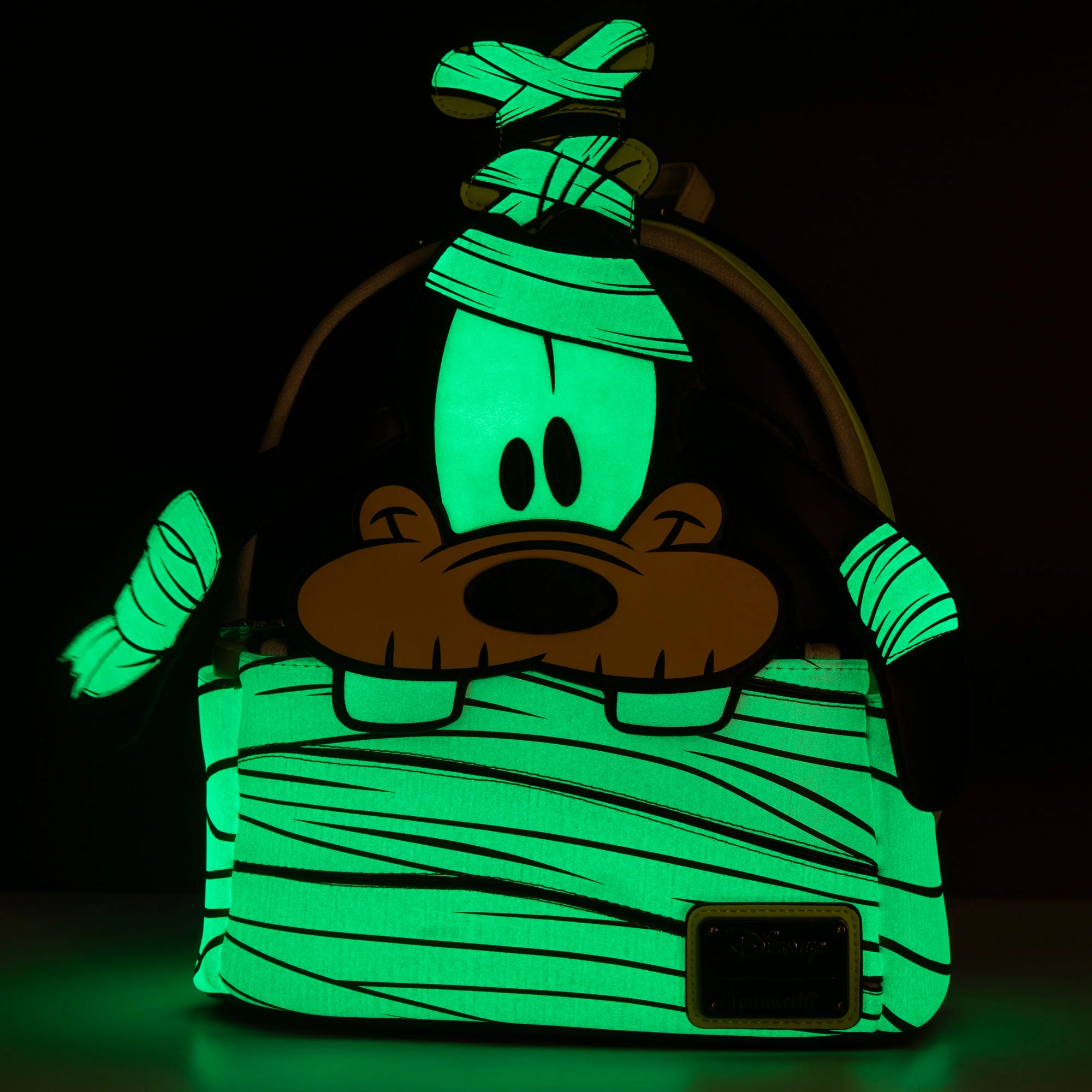 Loungefly x Disney Goofy Glow in the Dark Mummy Cosplay Mini Backpack - Image 8