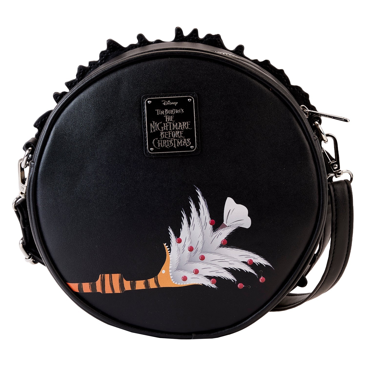 Loungefly x Disney Nightmare Before Christmas Figural Wreath Crossbody Bag - Image 4