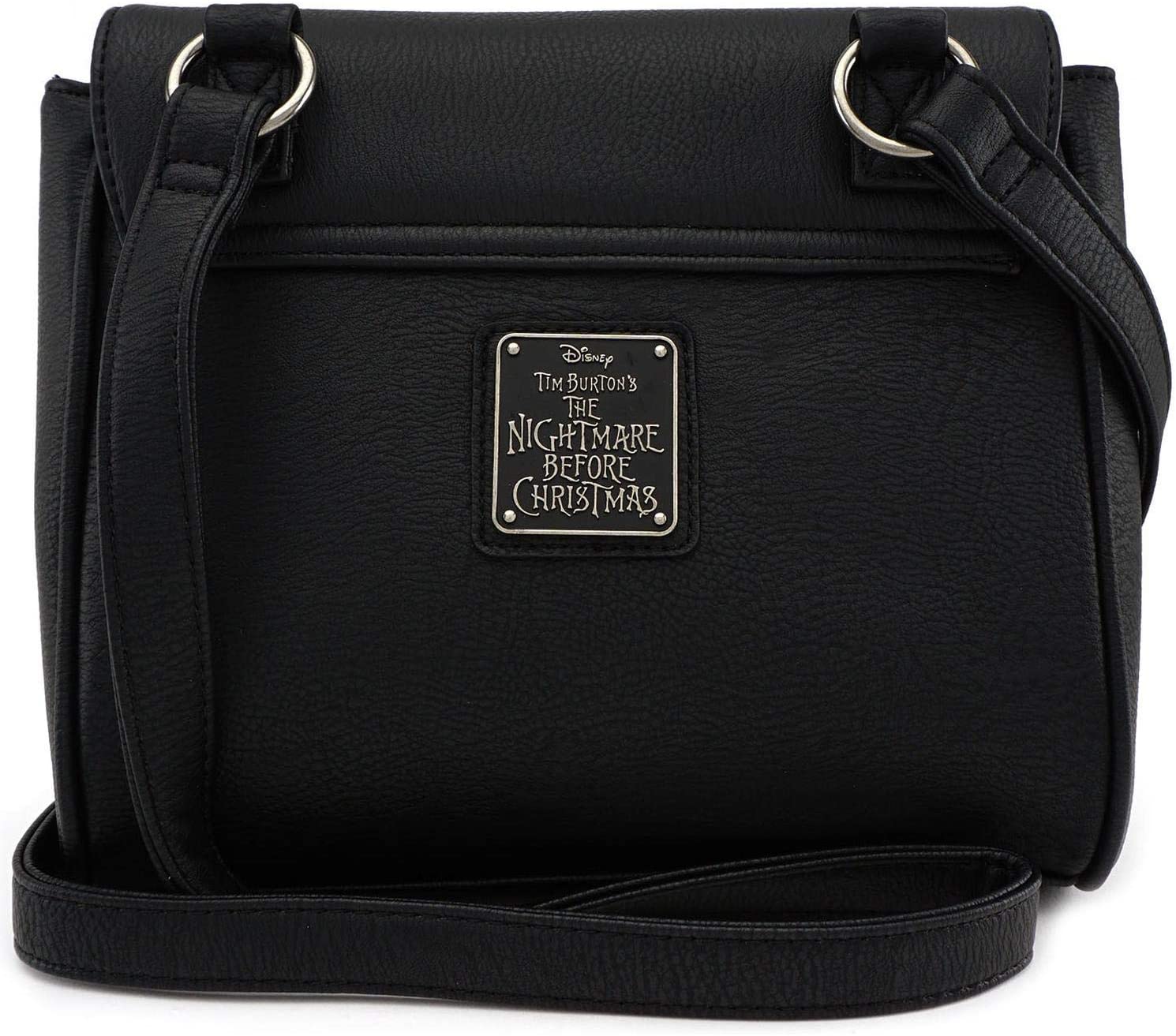 Loungefly x Disney Nightmare Before Christmas Jack Skellington Studded Crossbody Bag - Image 3