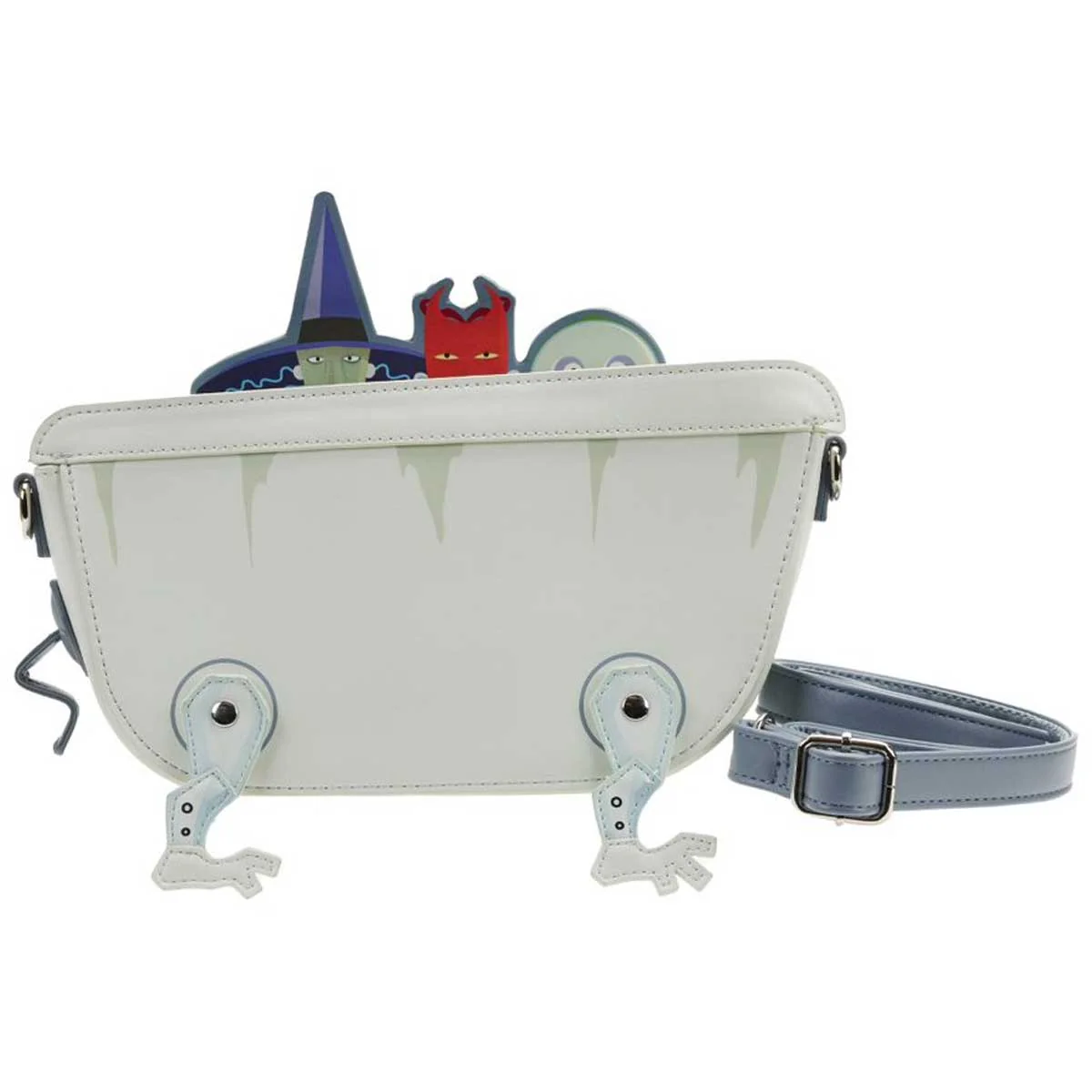 Loungefly x Disney Nightmare Before Christmas Lock Shock Barrel Bath Tub Crossbody Bag - Image 3