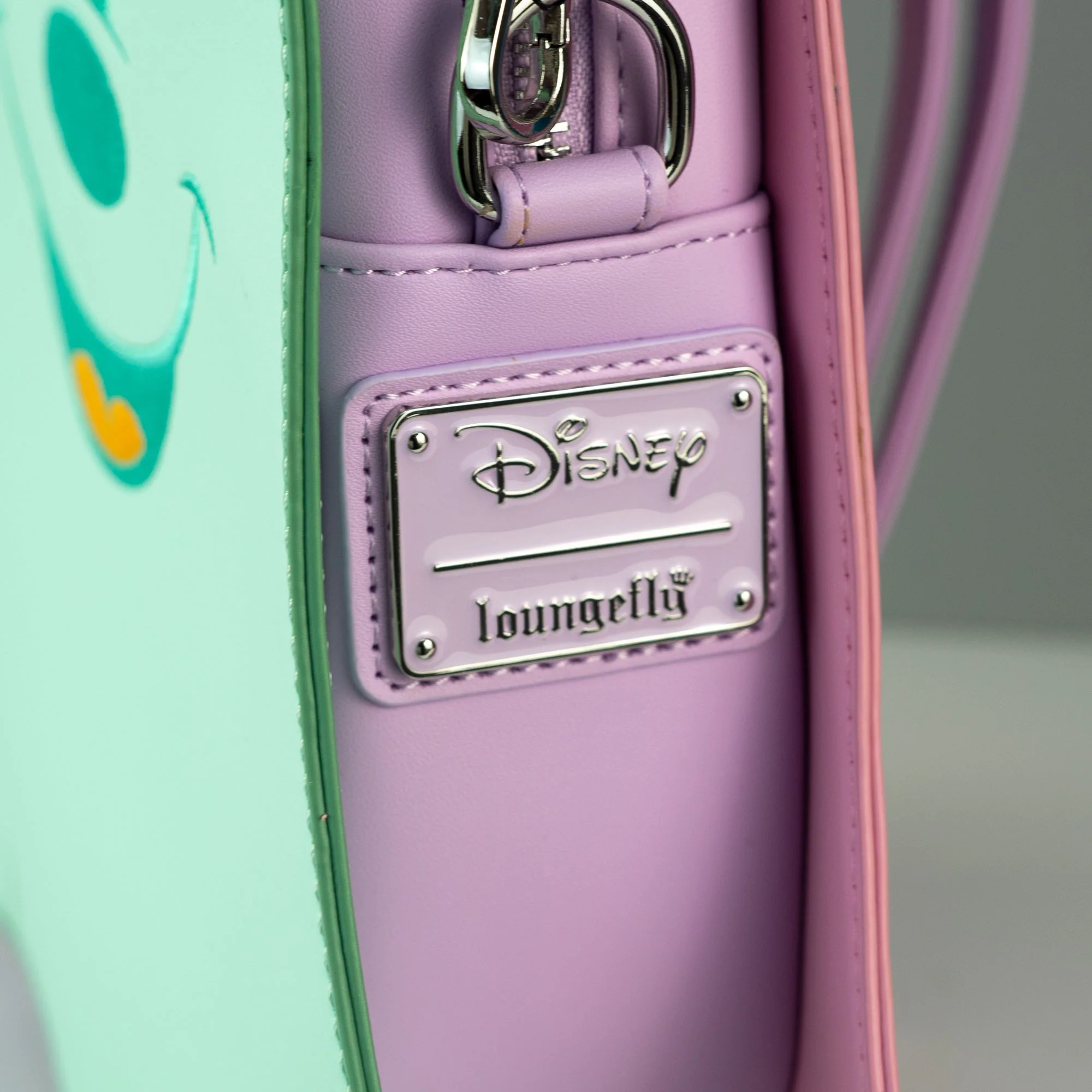 Loungefly x Disney Pastel Ghost Minnie and Mickey Glow in the Dark Double Sided Crossbody - Image 5