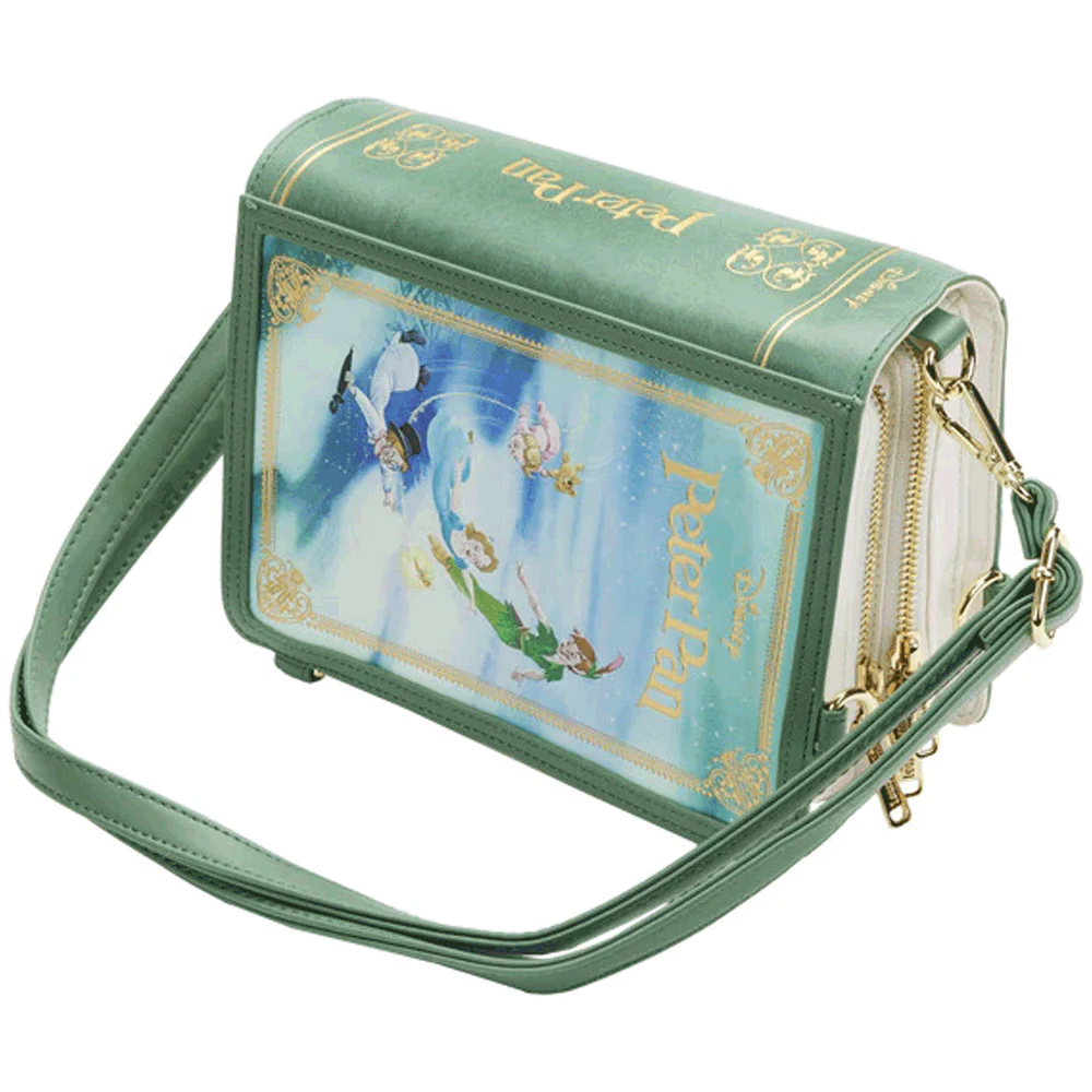 Loungefly x Disney Peter Pan Book Convertible Crossbody Bag - Image 3