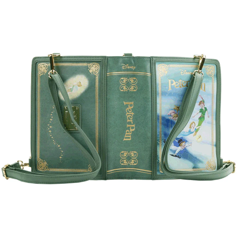 Loungefly x Disney Peter Pan Book Convertible Crossbody Bag - Image 5