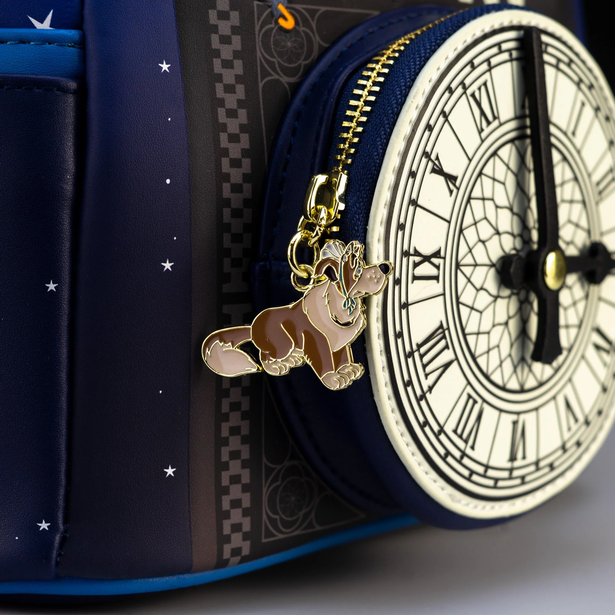 Loungefly x Disney Peter Pan Glow Clock Mini Backpack - Image 3