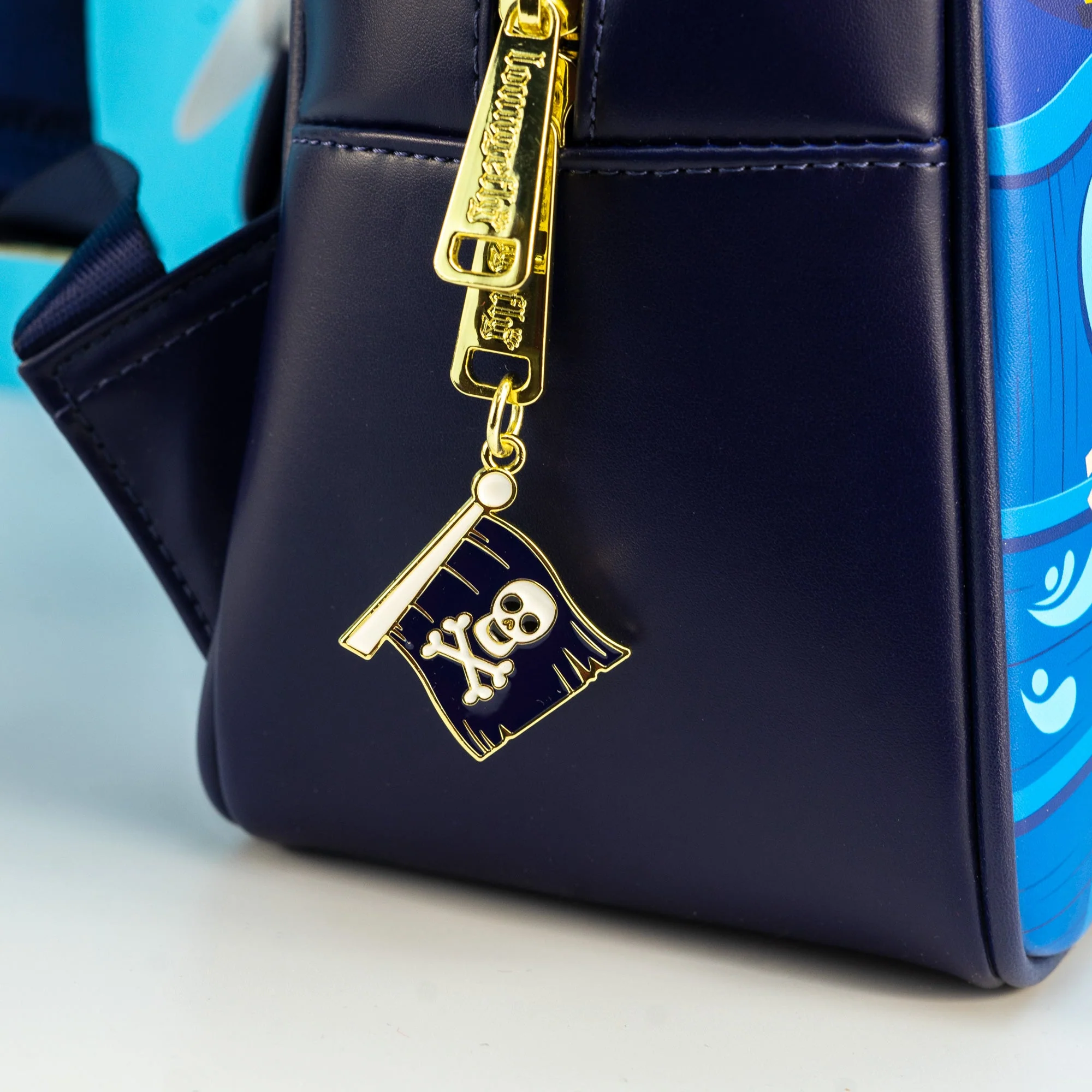 Loungefly x Disney Peter Pan, Captain Hook and Tinkerbell Moon Scene Mini Backpack - Image 3