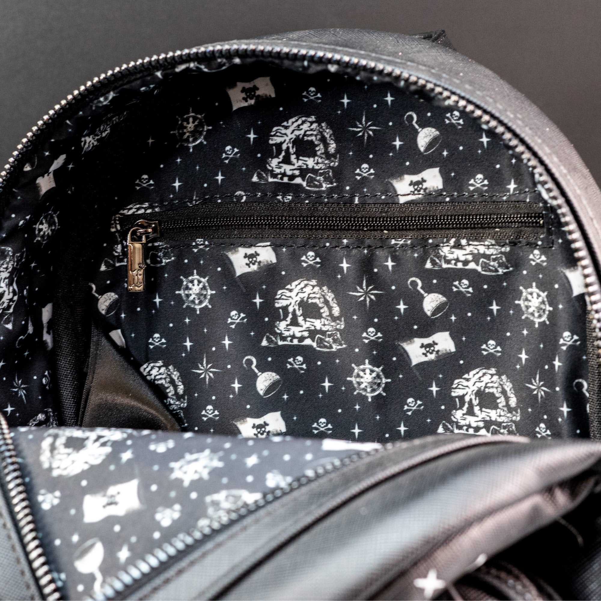 Loungefly x Disney Peter Pan Skull Rock Mini Backpack - Image 8