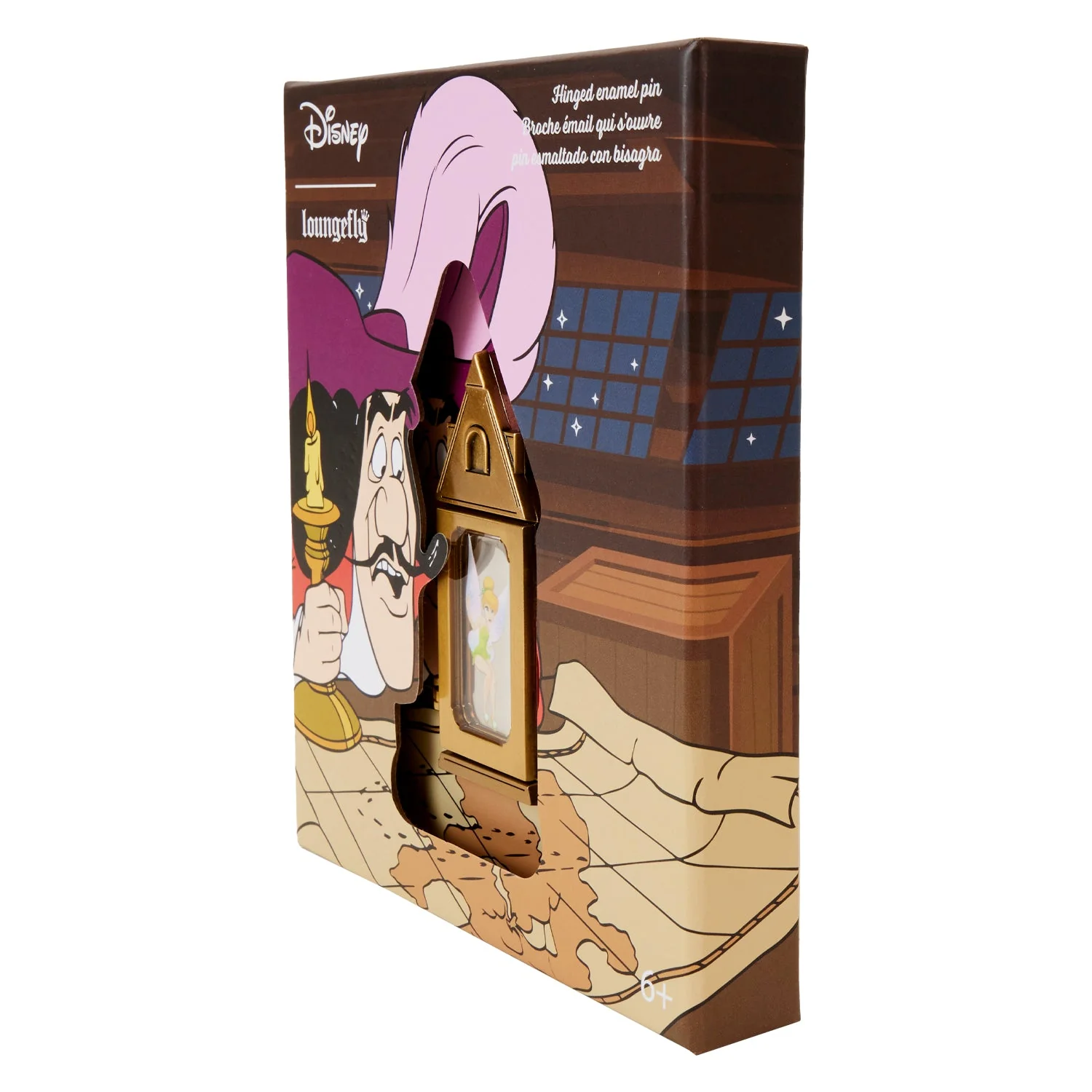 Loungefly x Disney Peter Pan Tinkerbell Lantern 3 Inch Pin - Image 3