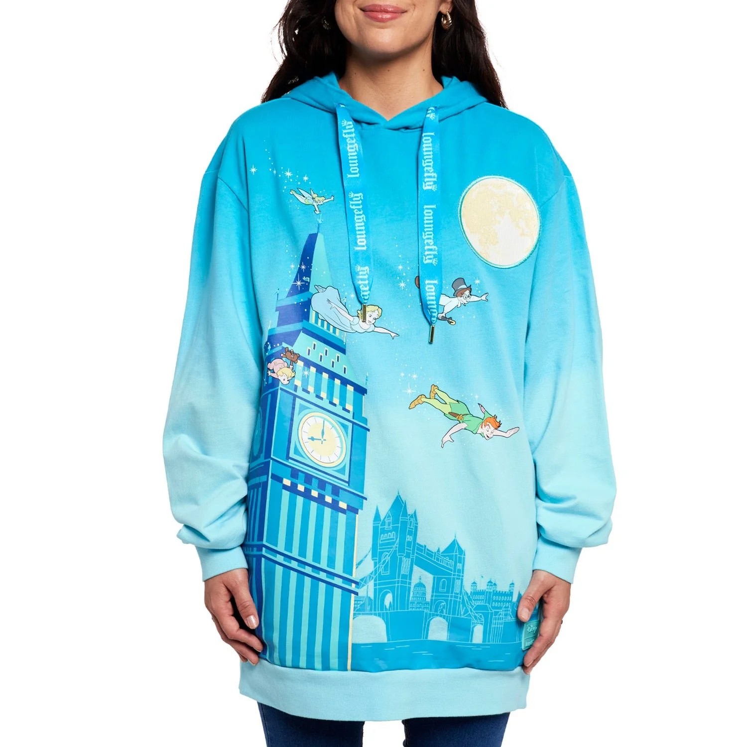 Loungefly x Disney Peter Pan You Can Fly Unisex Hoodie - Image 4