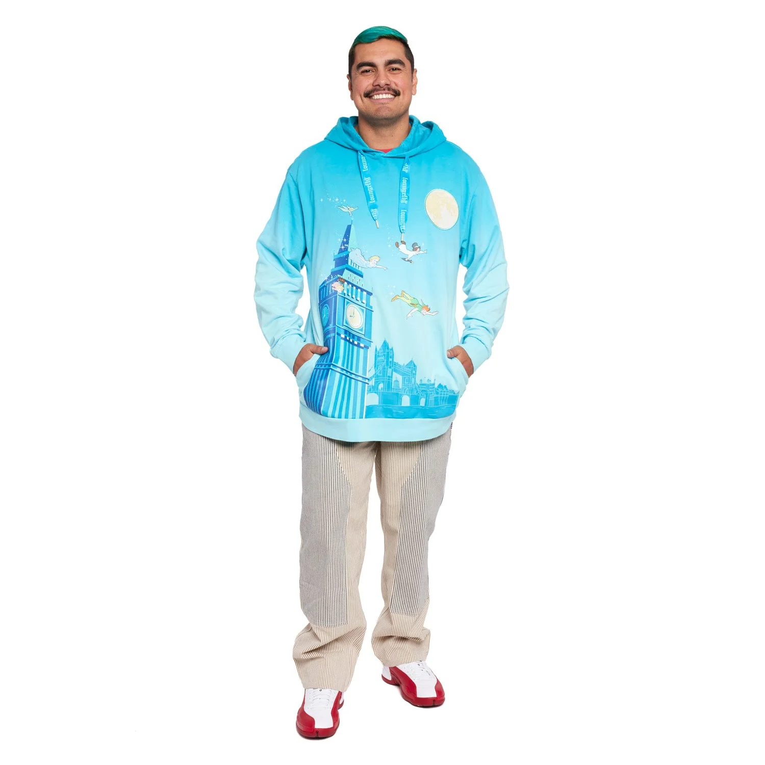 Loungefly x Disney Peter Pan You Can Fly Unisex Hoodie - Image 9