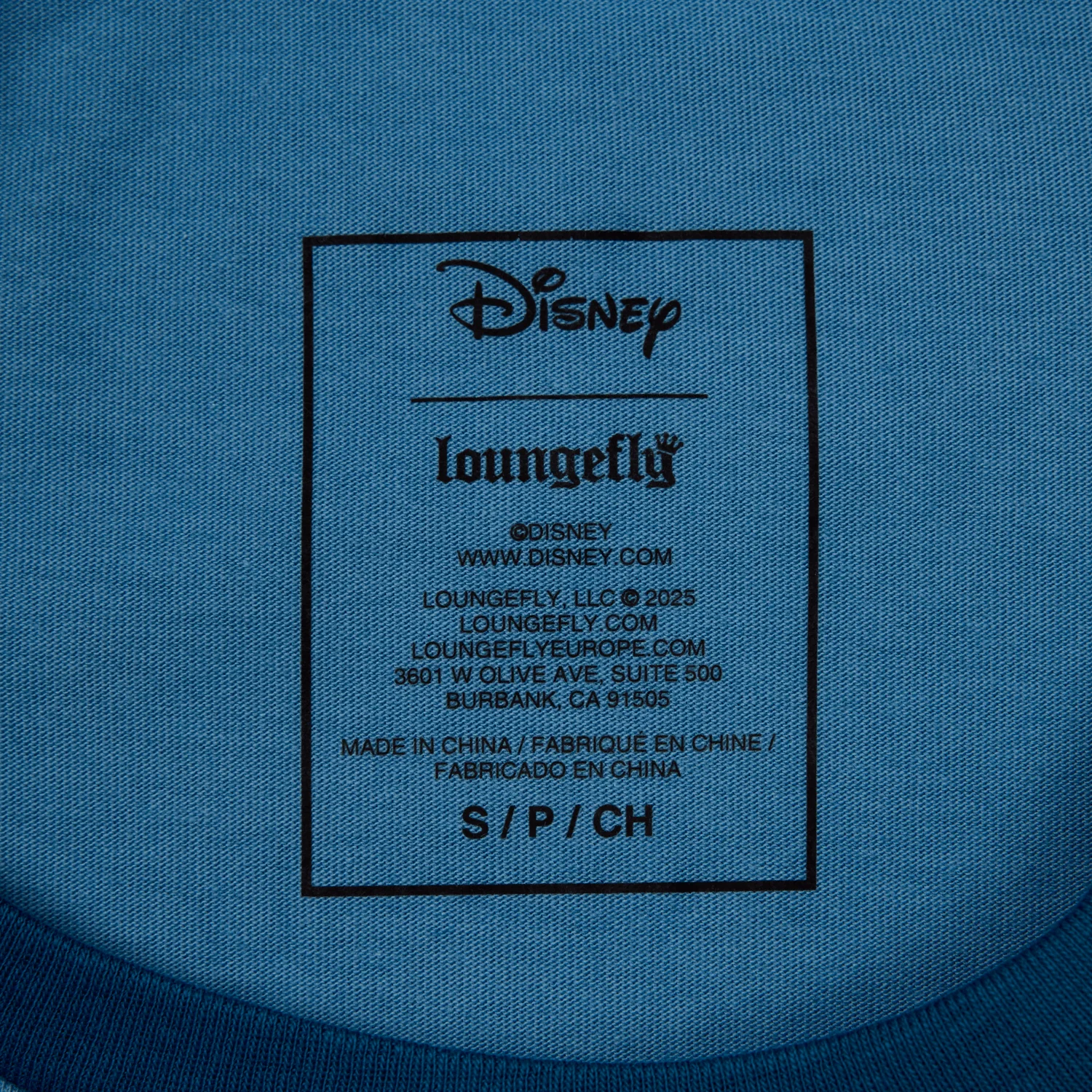 Loungefly x Disney Pinocchio Blue Fairy Shirred Raglan Tee - Image 3