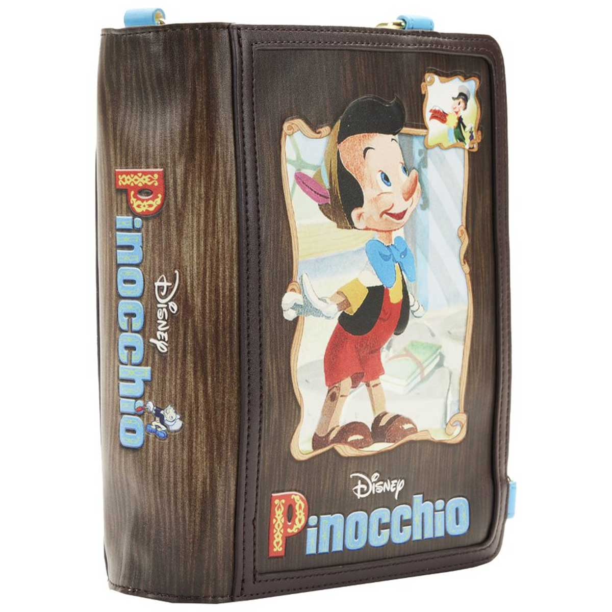 Loungefly x Disney Pinocchio Book Convertible Crossbody Bag - Image 5