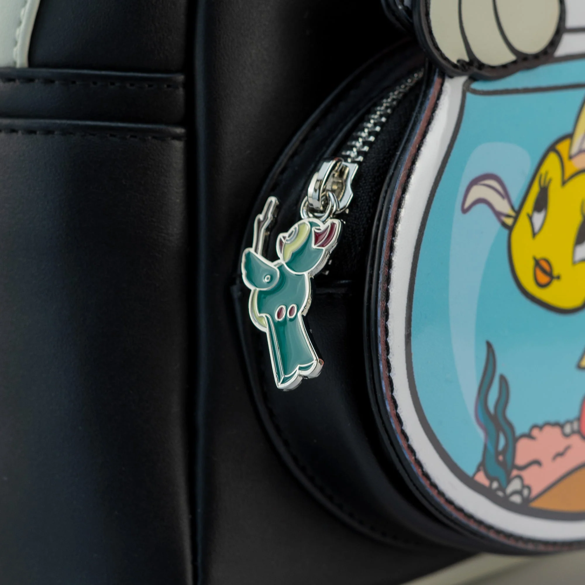 Loungefly x Disney Pinocchio Figaro with Cleo Fish Bowl Mini Backpack - Image 4