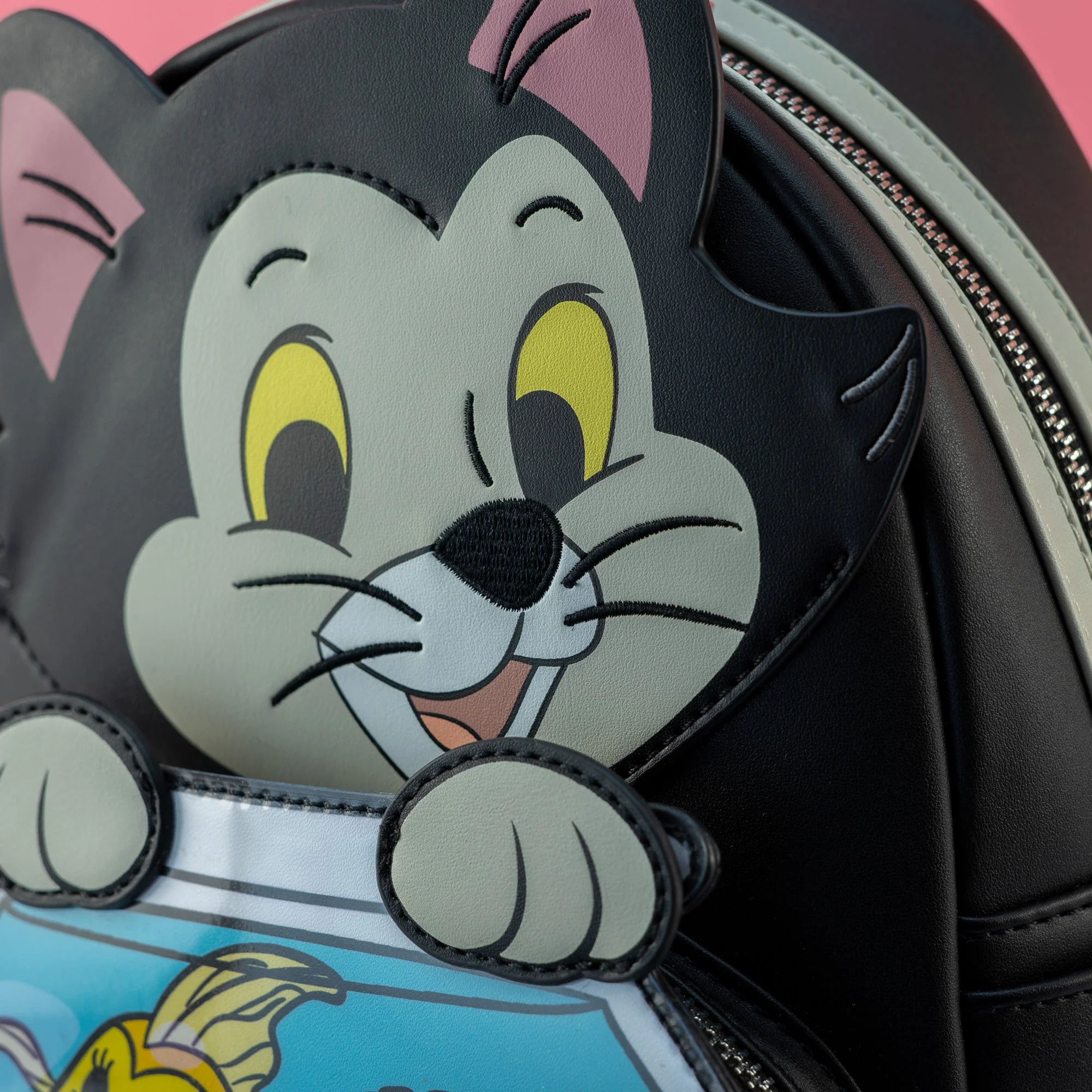 Loungefly x Disney Pinocchio Figaro with Cleo Fish Bowl Mini Backpack - Image 7