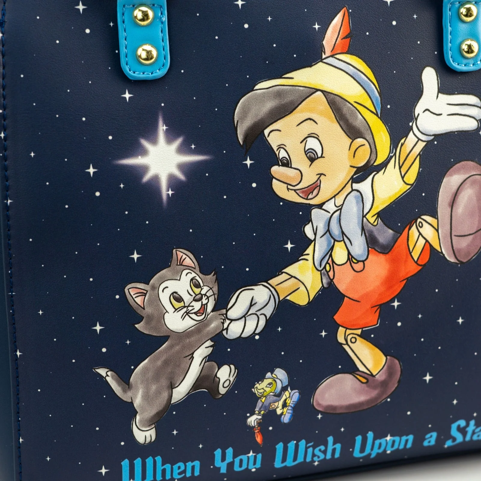 Loungefly x Disney Pinocchio Wish Upon a Star Crossbody Bag - Image 3
