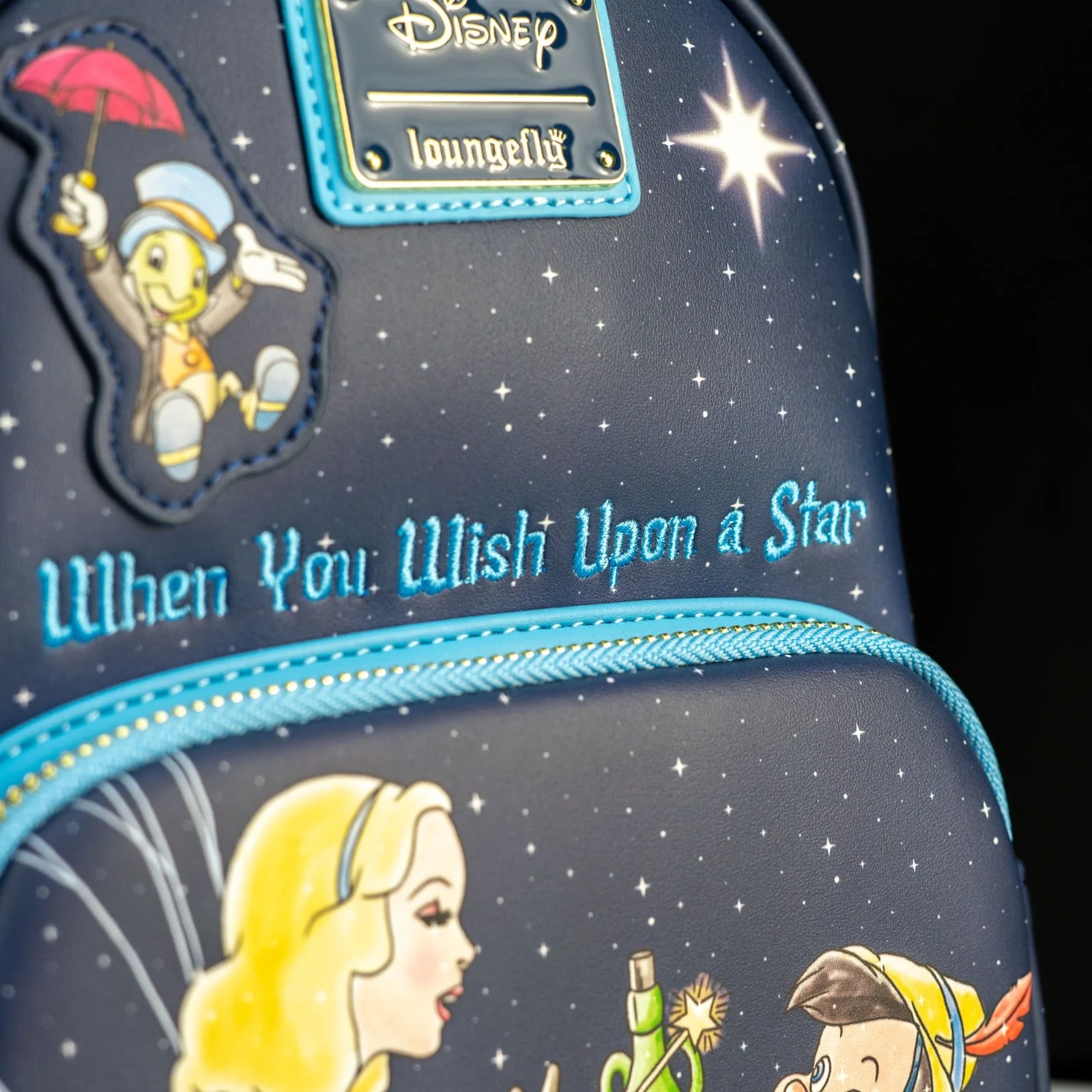 Loungefly x Disney Pinocchio Wish Upon a Star Mini Backpack - Image 3