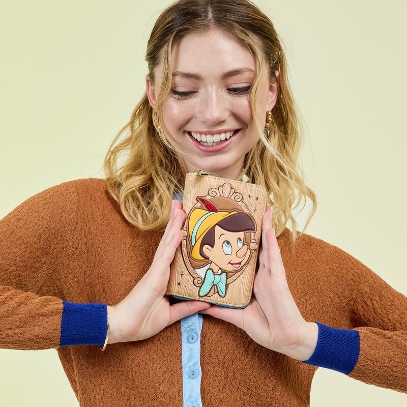 Loungefly x Disney Pinocchio Wishes Do Come True Zip Around Wallet - Image 2