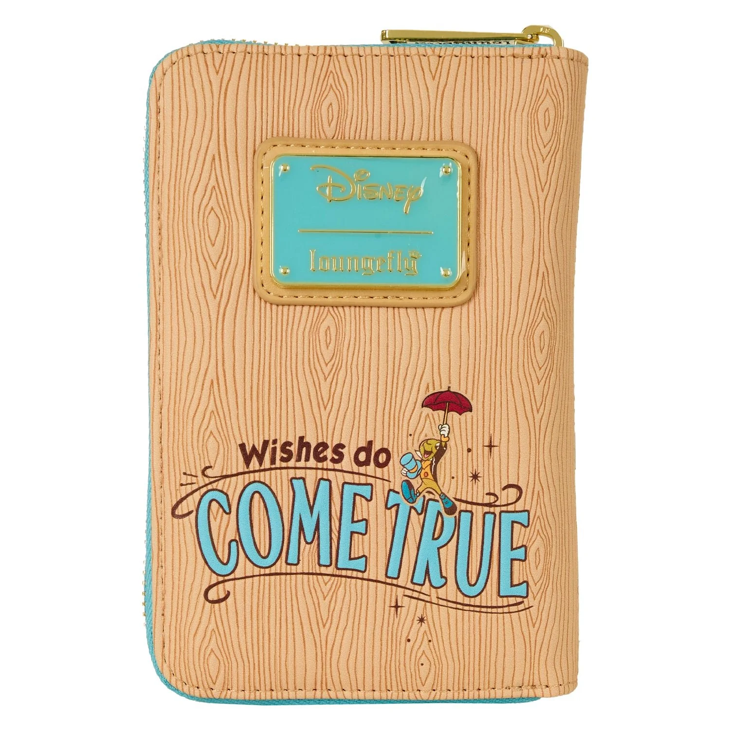 Loungefly x Disney Pinocchio Wishes Do Come True Zip Around Wallet - Image 5