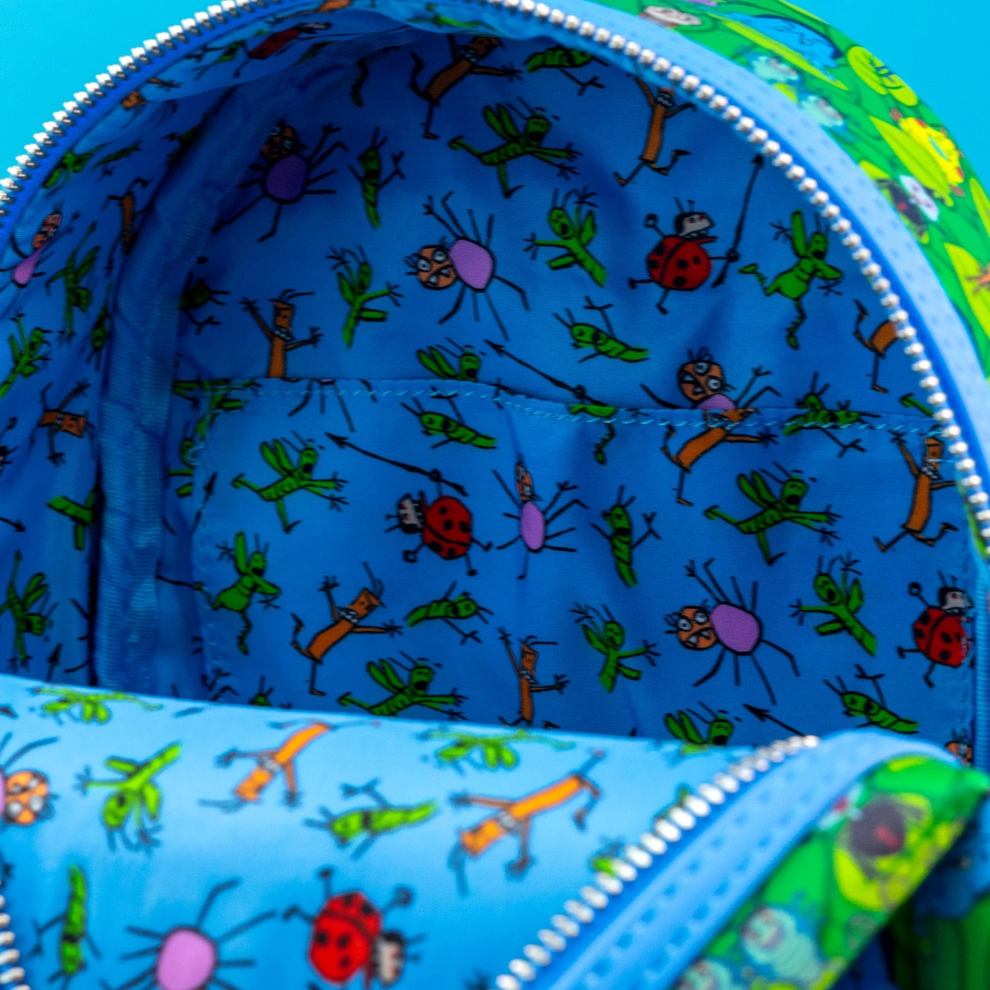 Loungefly x Disney Pixar A Bugs Life All Over Print Mini Backpack - Image 6
