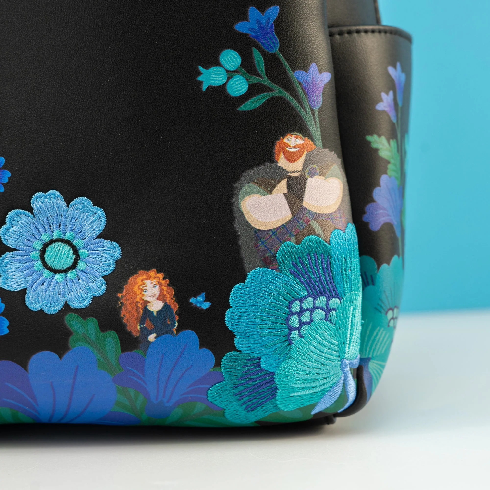 Loungefly x Disney Pixar Brave Floral Mini Backpack - Image 3