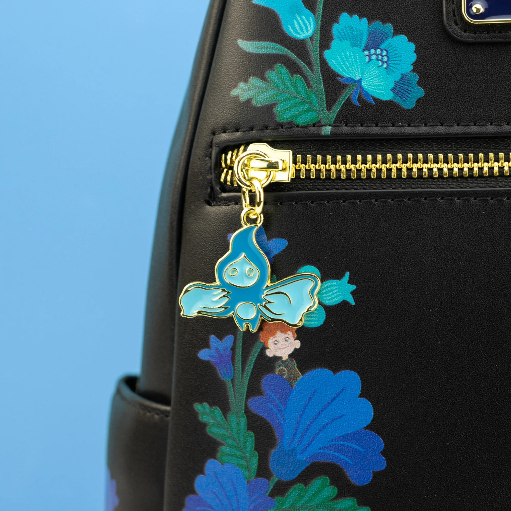 Loungefly x Disney Pixar Brave Floral Mini Backpack - Image 4