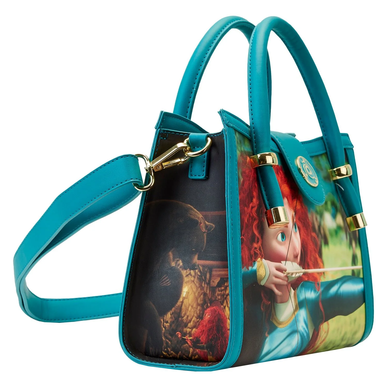 Loungefly x Disney Pixar Brave Merida Scene Crossbody Bag - Image 6
