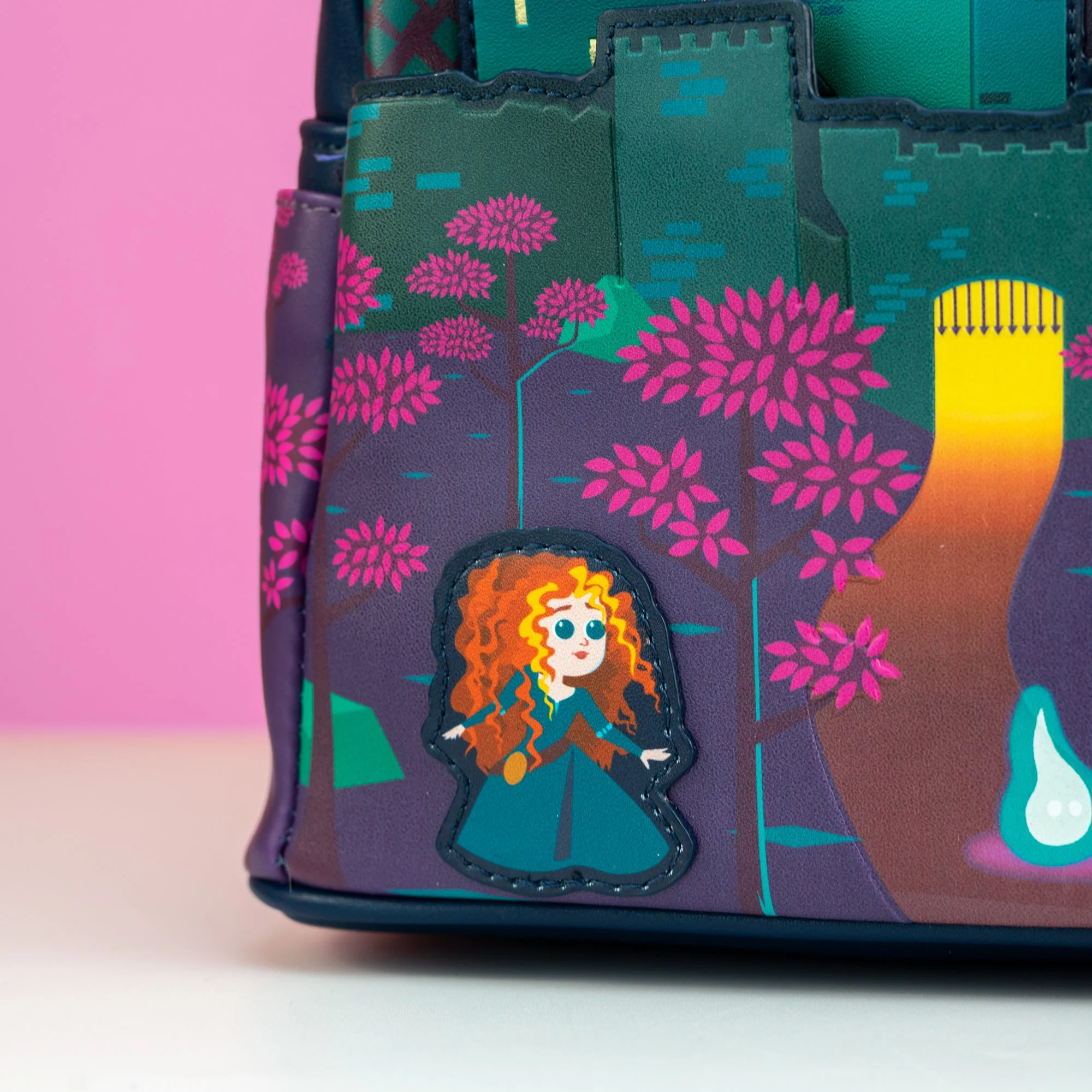 Loungefly x Disney Pixar Brave Princess Castle Mini Backpack - Image 2