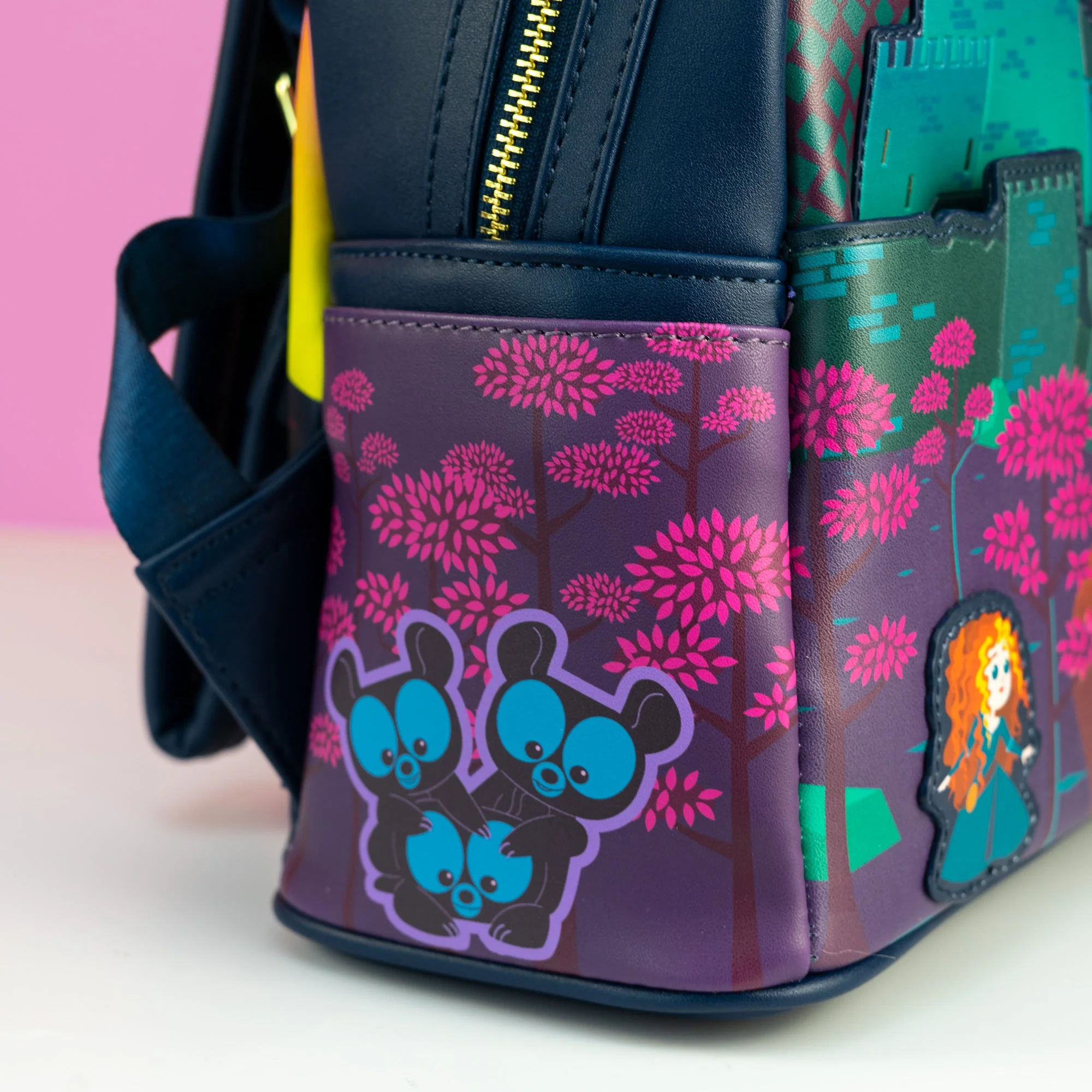 Loungefly x Disney Pixar Brave Princess Castle Mini Backpack - Image 6