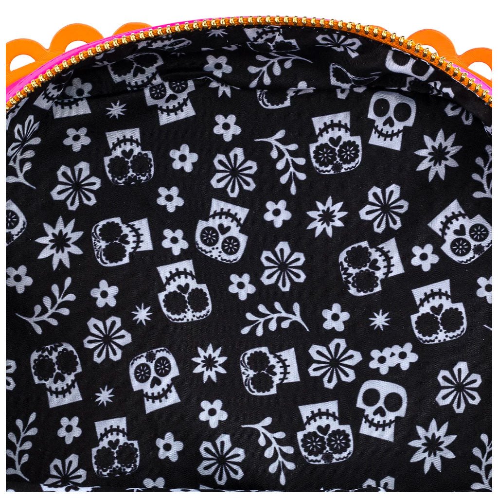 Loungefly x Disney Pixar Coco Die Cut Party Flags Mini Backpack - Image 5