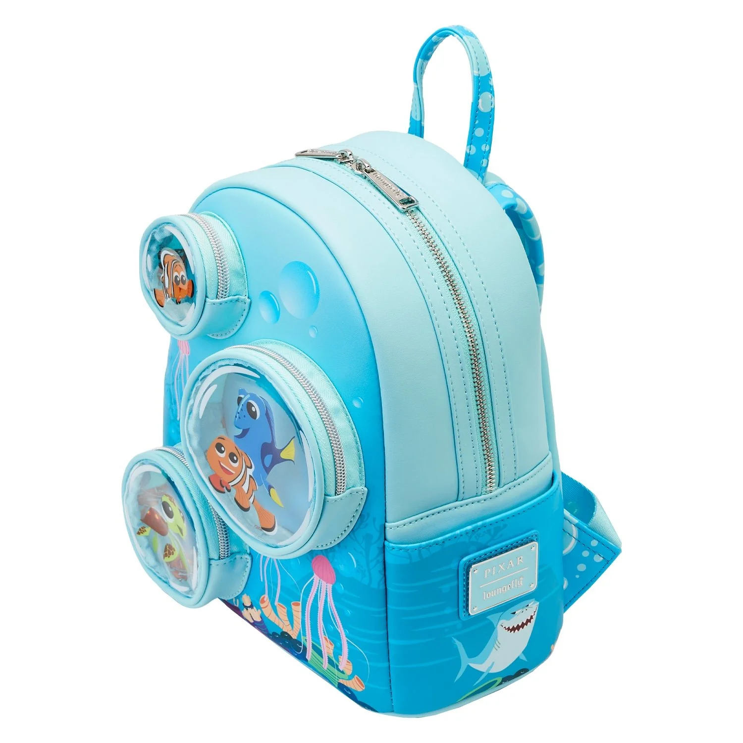 Loungefly x Disney Pixar Finding Nemo 20th Anniversary Bubble Pockets Mini Backpack - Image 3