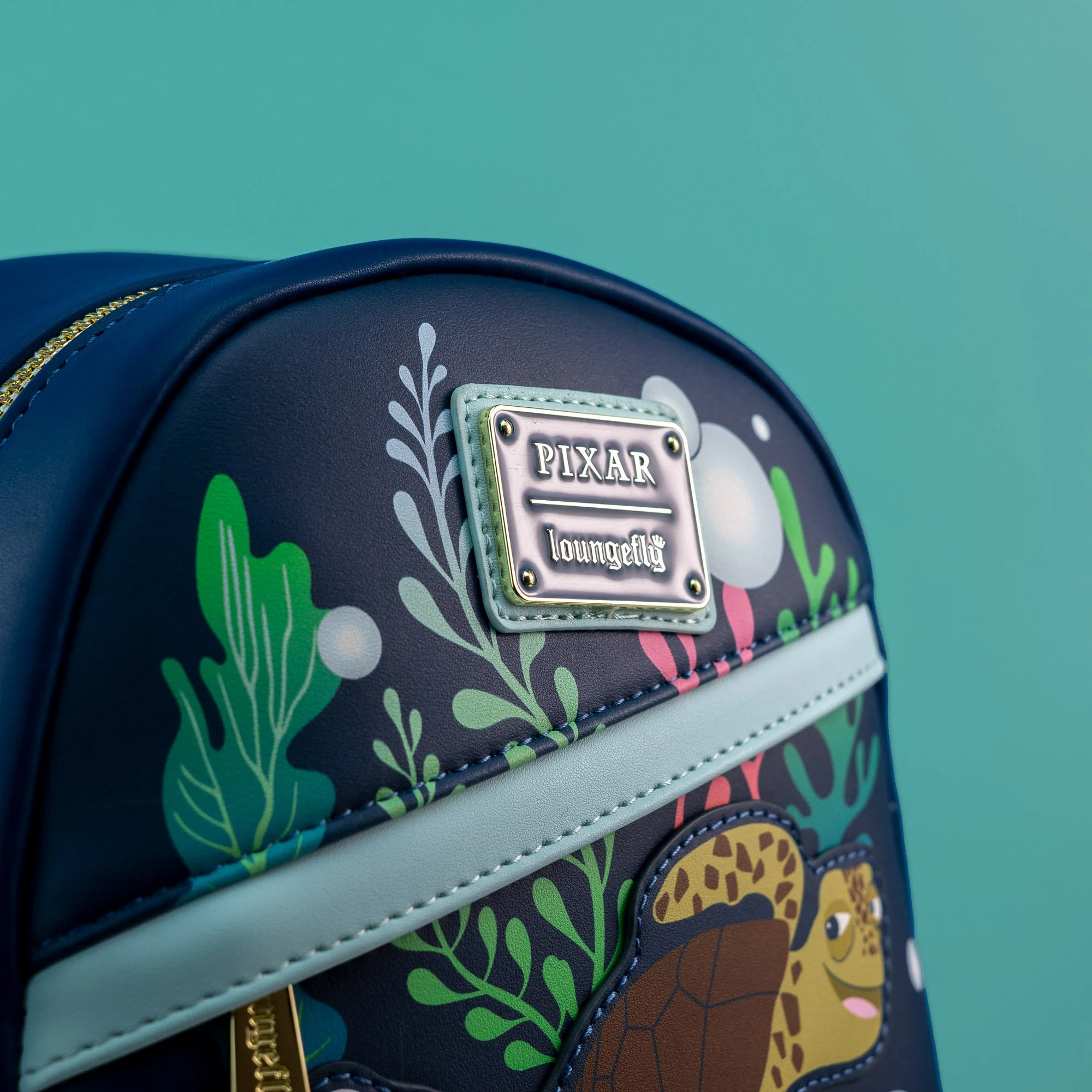 Loungefly x Disney Pixar Finding Nemo Crush and Friends Mini Backpack - Image 2
