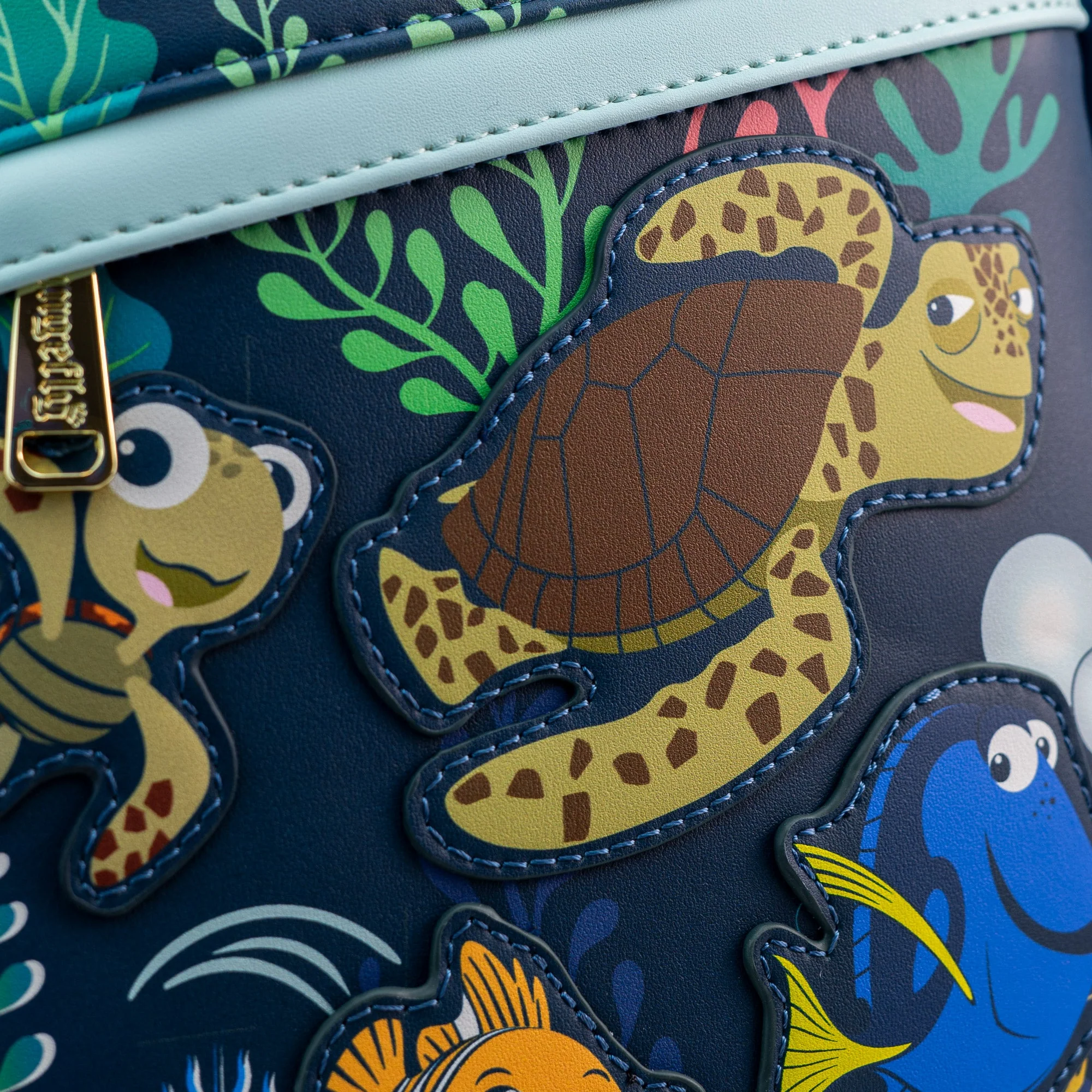 Loungefly x Disney Pixar Finding Nemo Crush and Friends Mini Backpack - Image 3