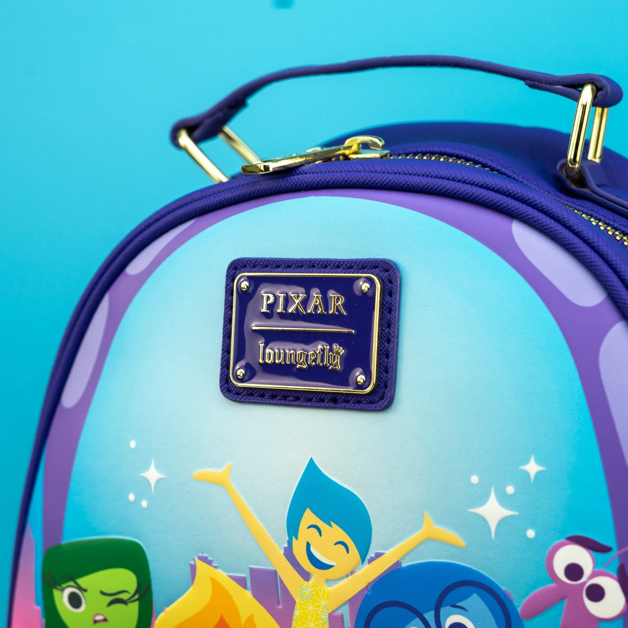 Loungefly x Disney Pixar Inside Out Crew Mini Backpack - Image 2