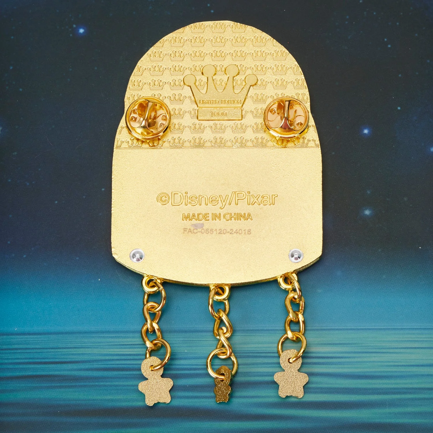 Loungefly x Disney Pixar La Luna Glow 3 Inch Pin - Image 5