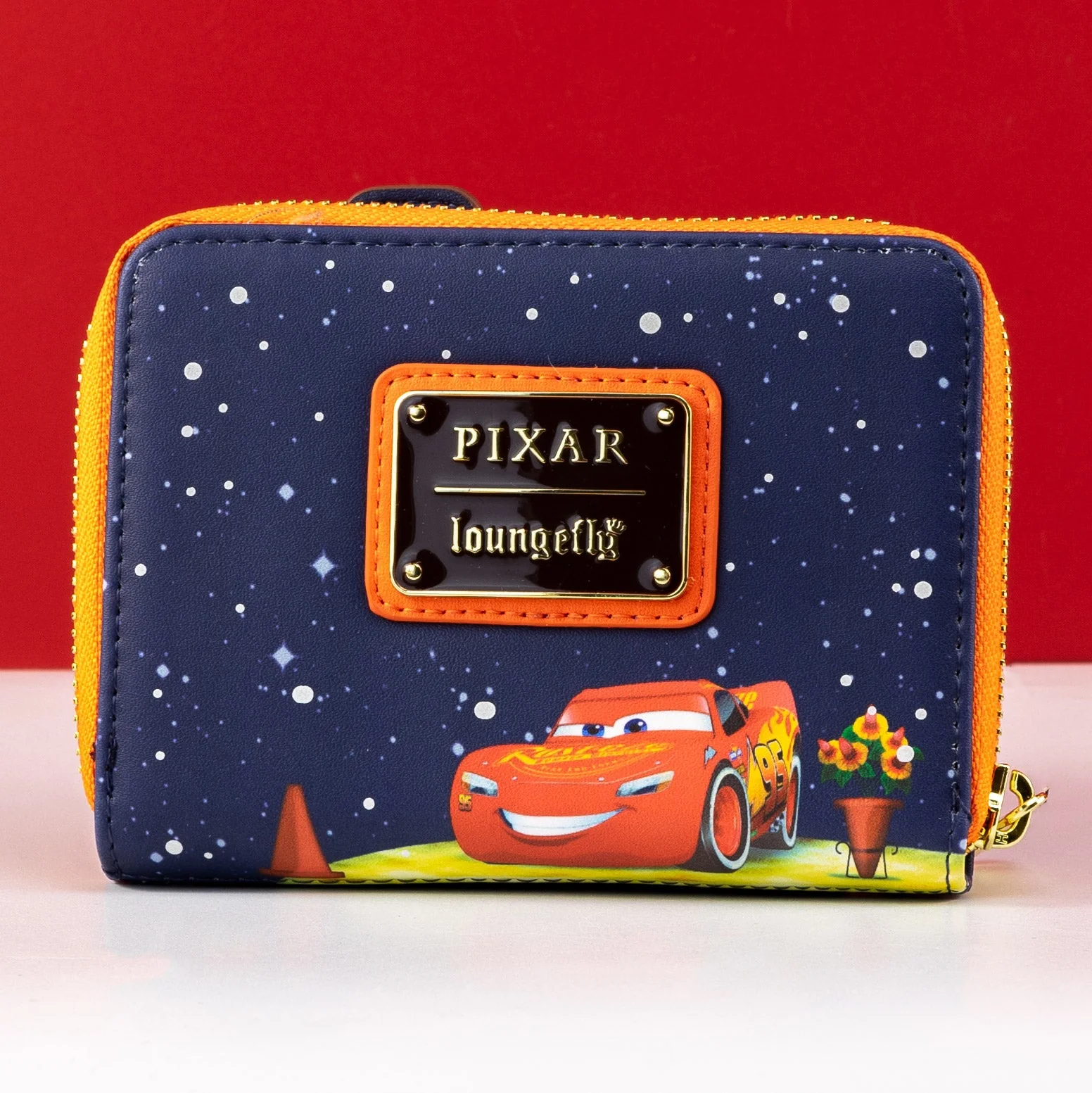 Loungefly x Disney Pixar Moments Cars Cozy Cone Zip Around Wallet - Image 2