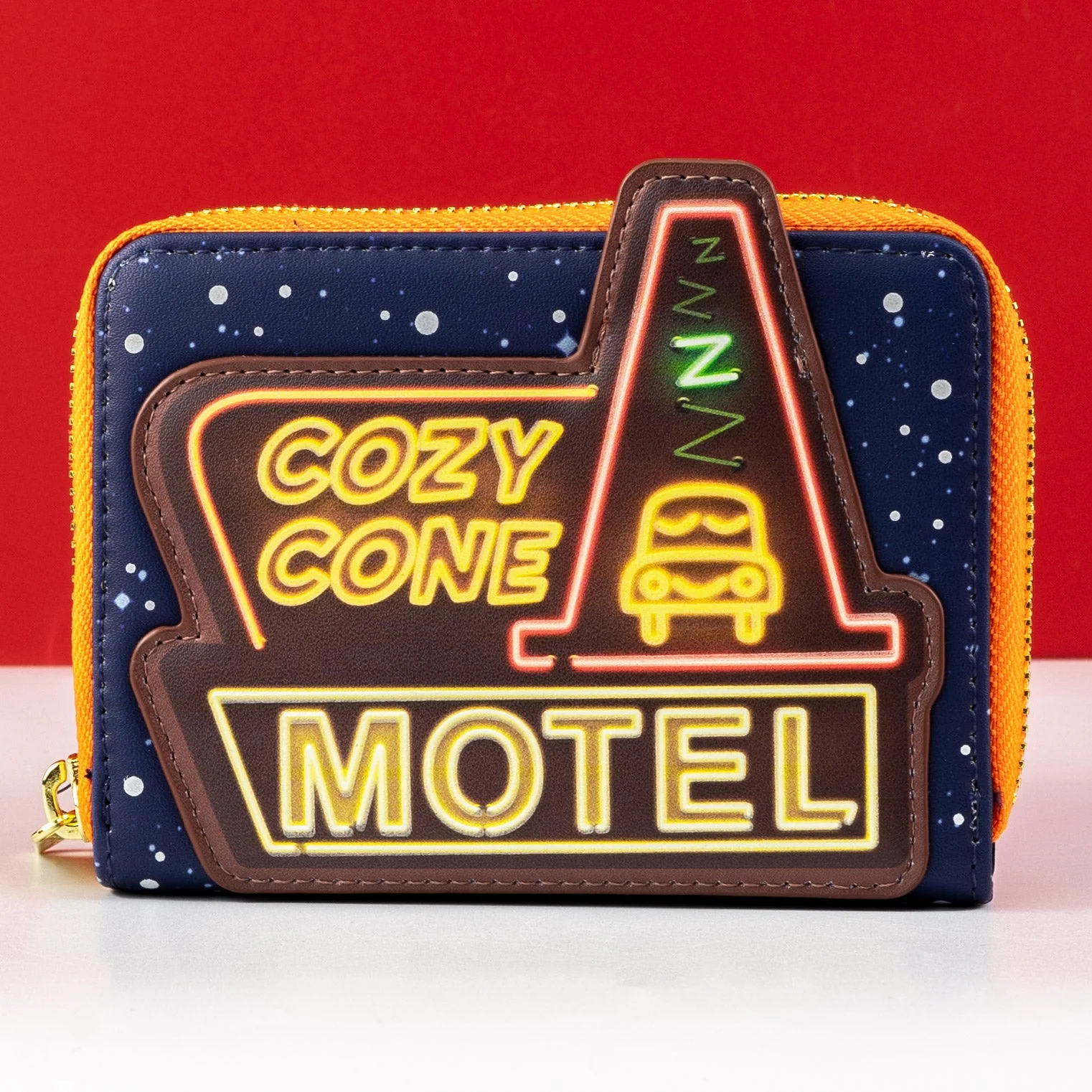Loungefly x Disney Pixar Moments Cars Cozy Cone Zip Around Wallet - Image 4