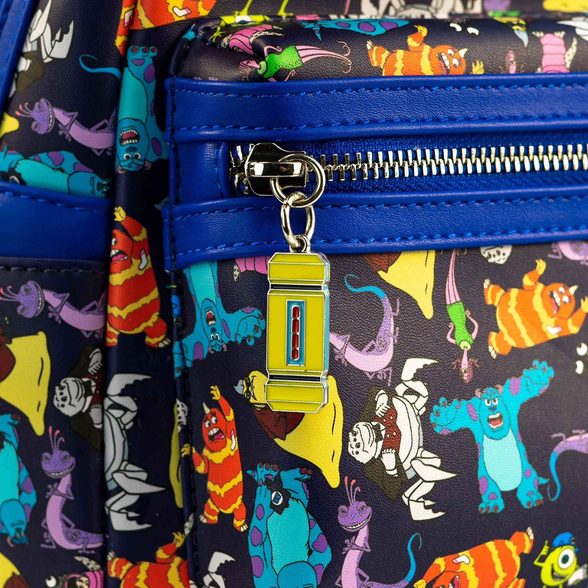 Loungefly x Disney Pixar Monsters Inc AOP Mini Backpack - Image 3