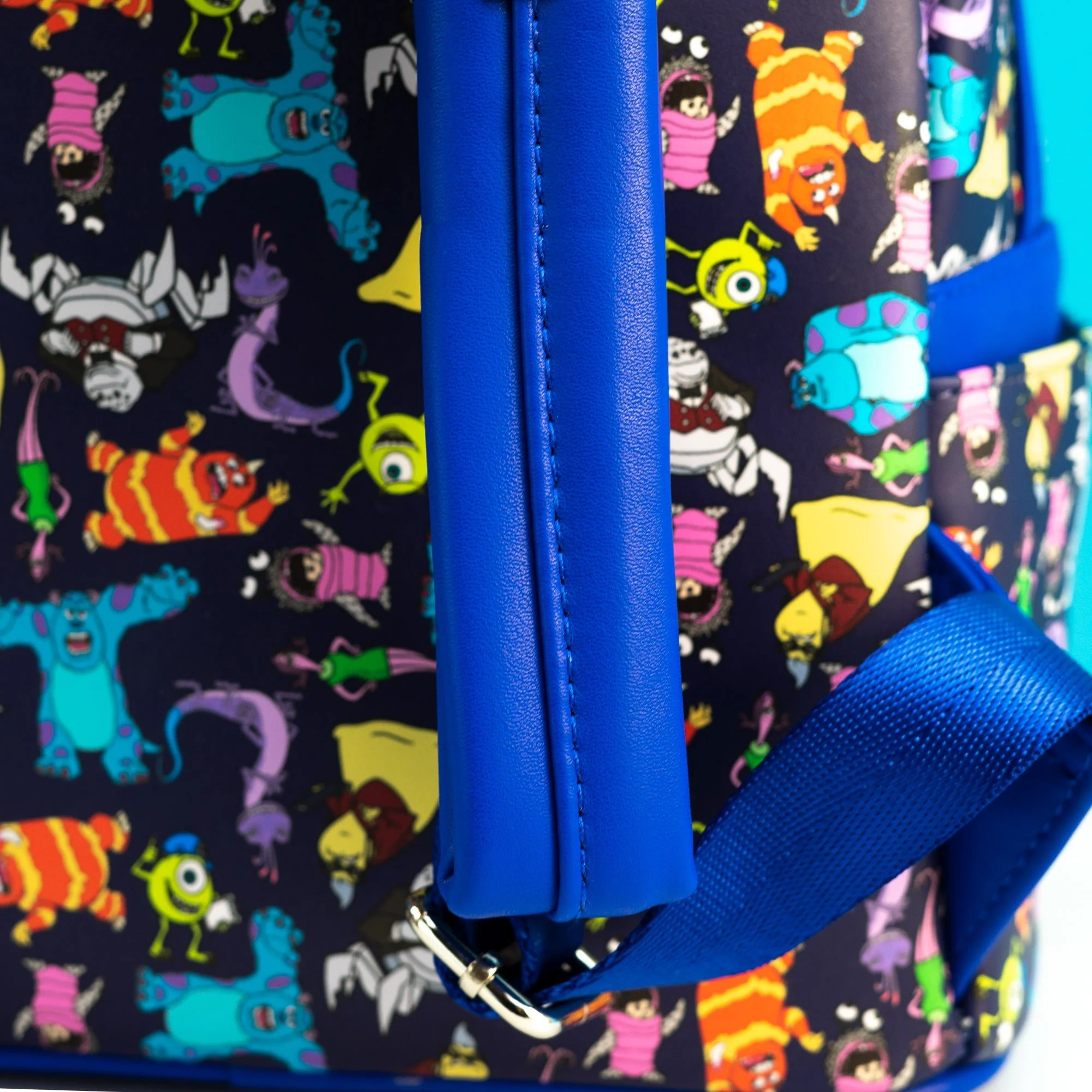 Loungefly x Disney Pixar Monsters Inc AOP Mini Backpack - Image 4