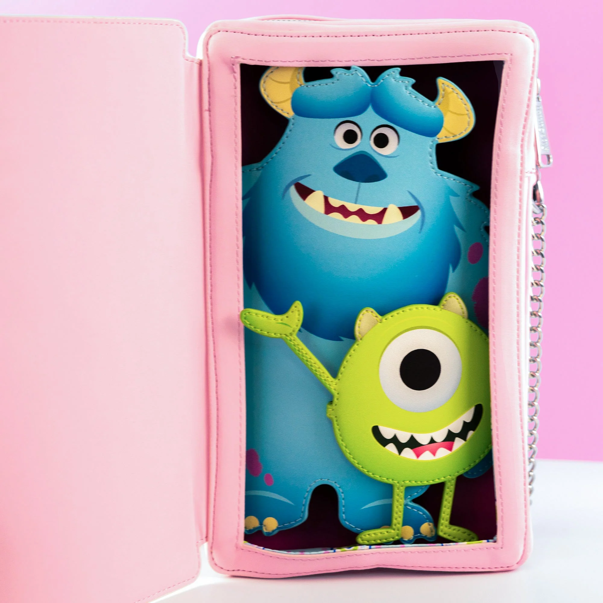 Loungefly x Disney Pixar Monsters Inc Boo's Door Handbag - Image 3
