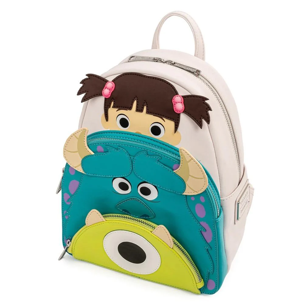 Loungefly x Disney Pixar Monsters Inc Trio Mini Backpack - Image 6