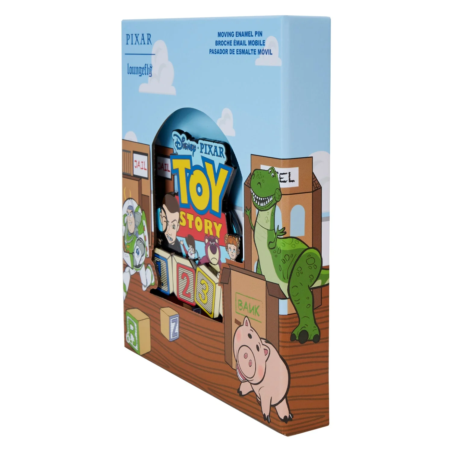 Loungefly x Disney Pixar Toy Story Baddies Sliding 3 Inch Pin - Image 3
