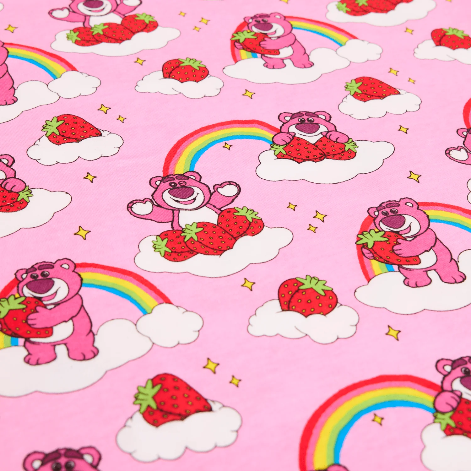 Loungefly x Disney Pixar Toy Story Lotso Rainbow AOP Unisex T-Shirt - Image 5