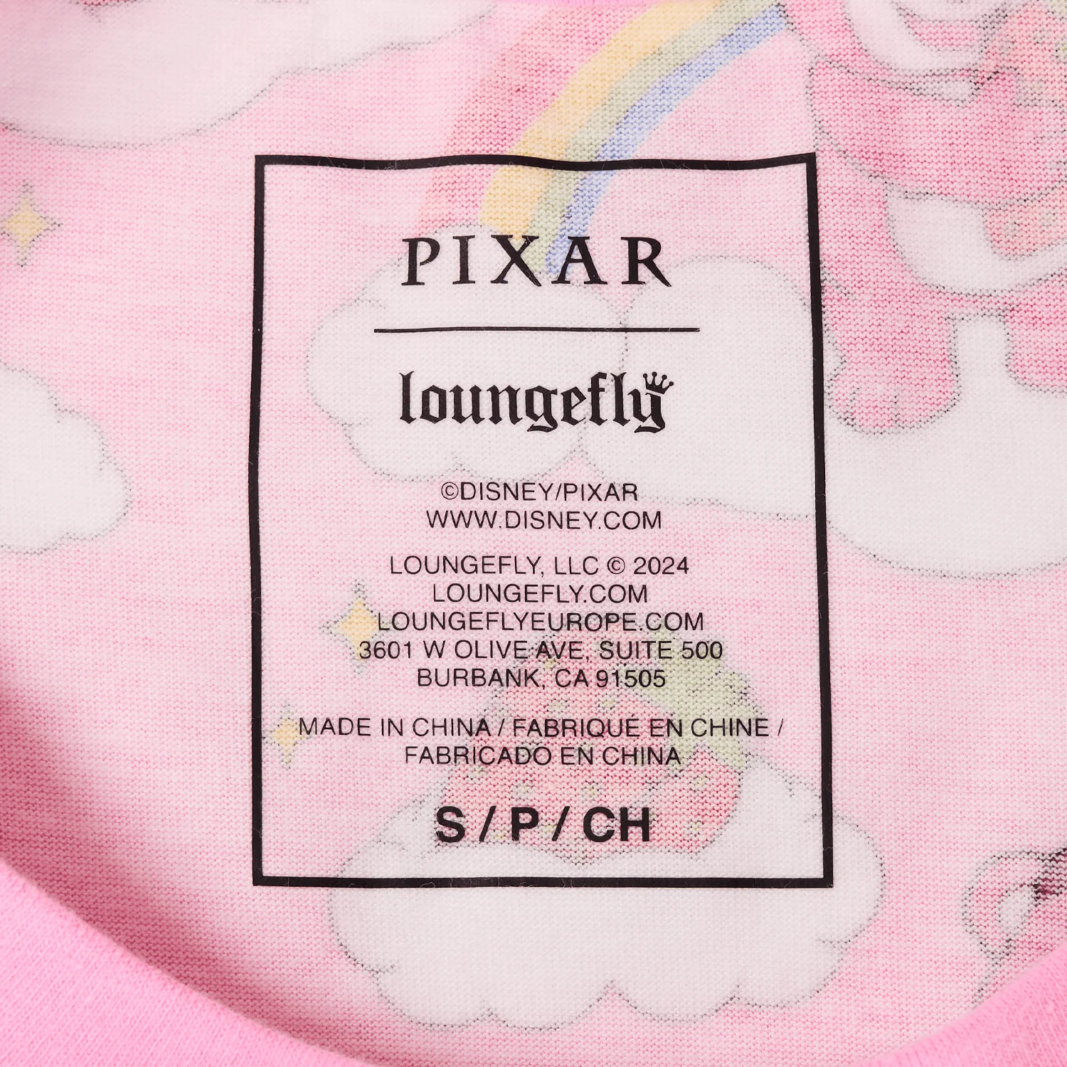 Loungefly x Disney Pixar Toy Story Lotso Rainbow AOP Unisex T-Shirt - Image 7